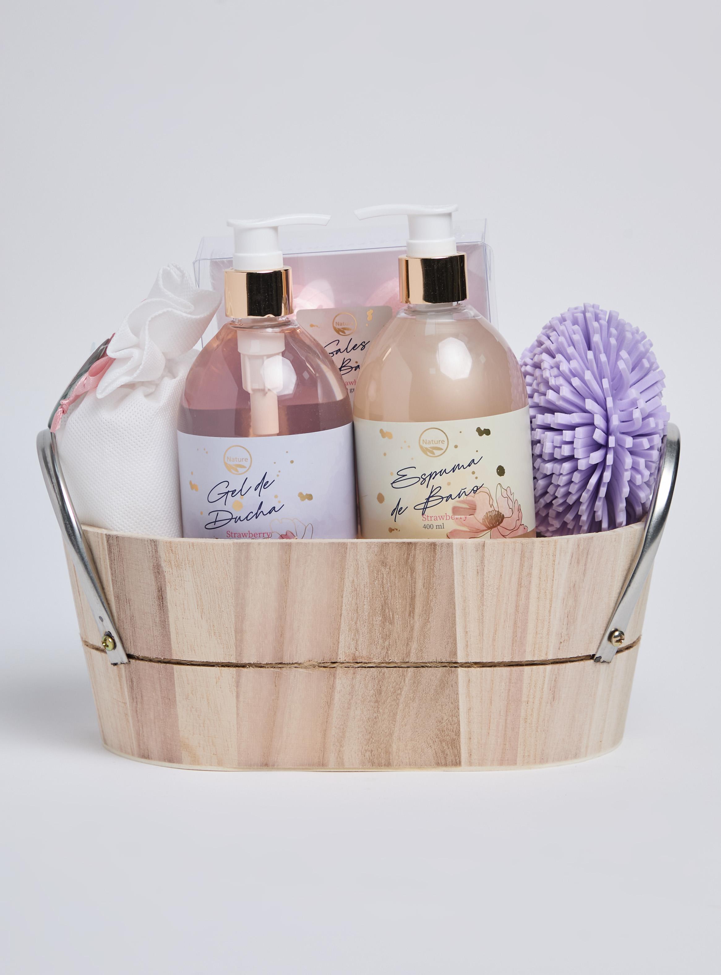 Canasto Baño Strawberry-2