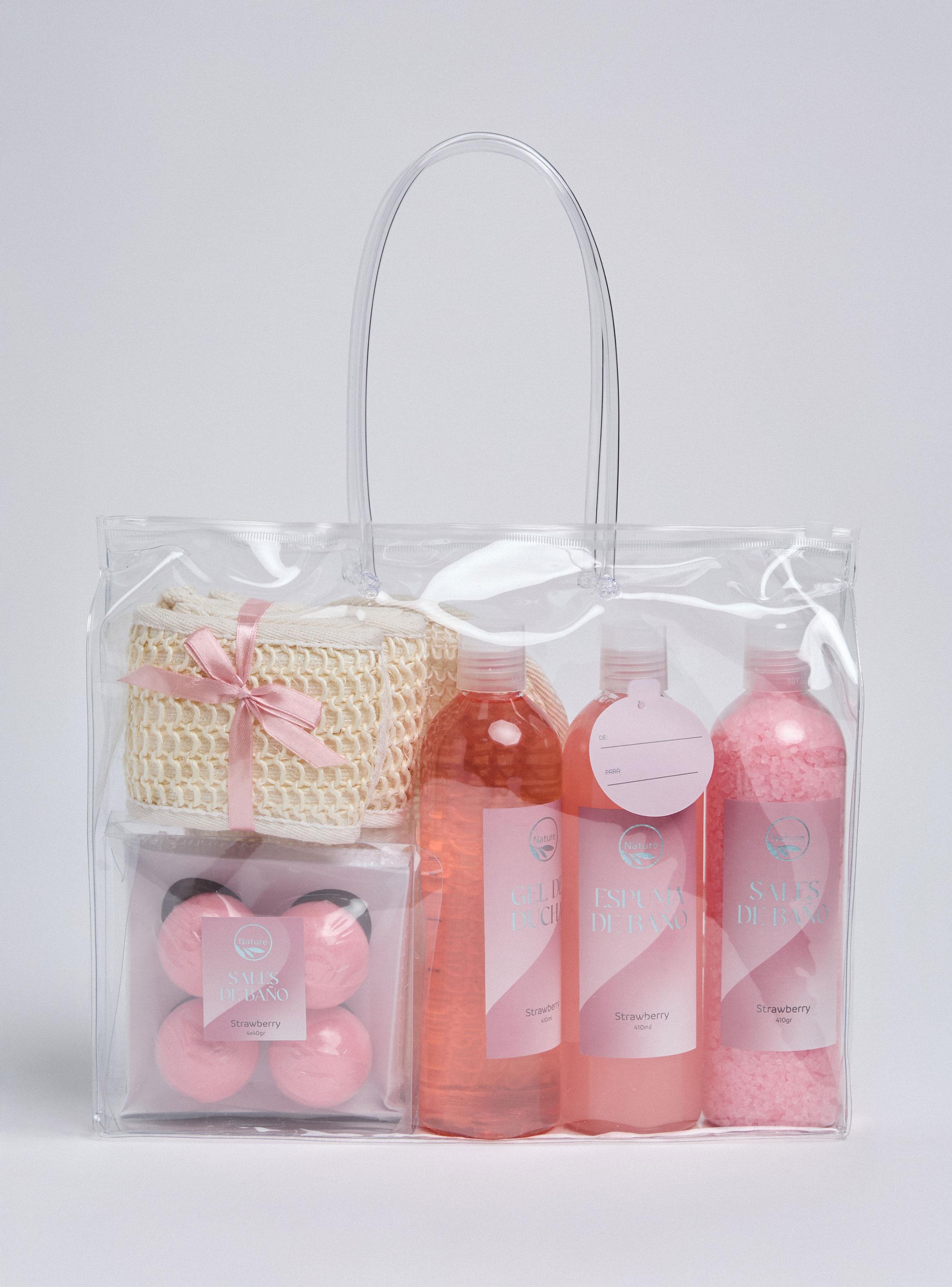 Bolso Baño y Ducha Strawberry-2