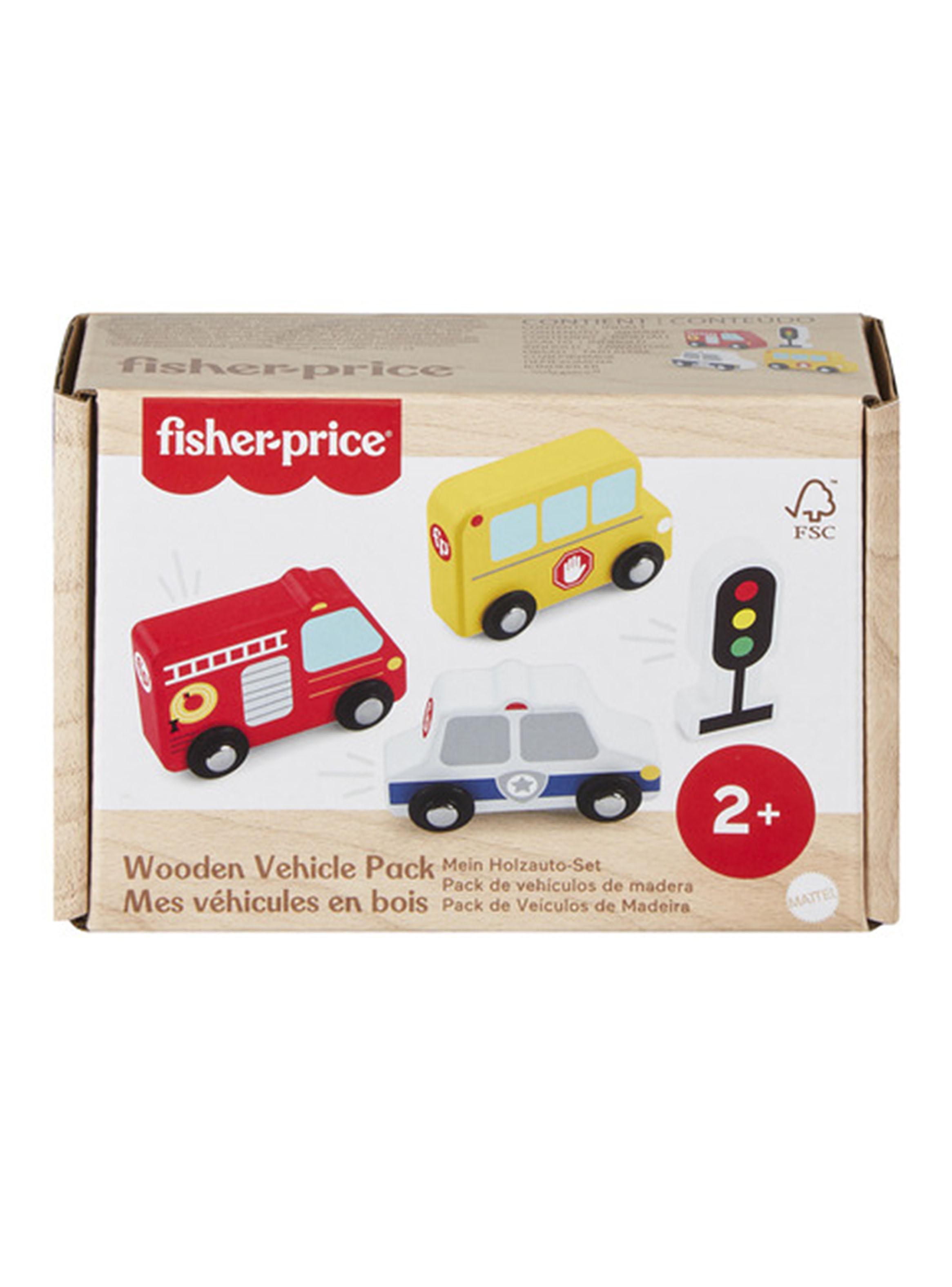 Juguete de Aprendizaje Carritos de Madera-0