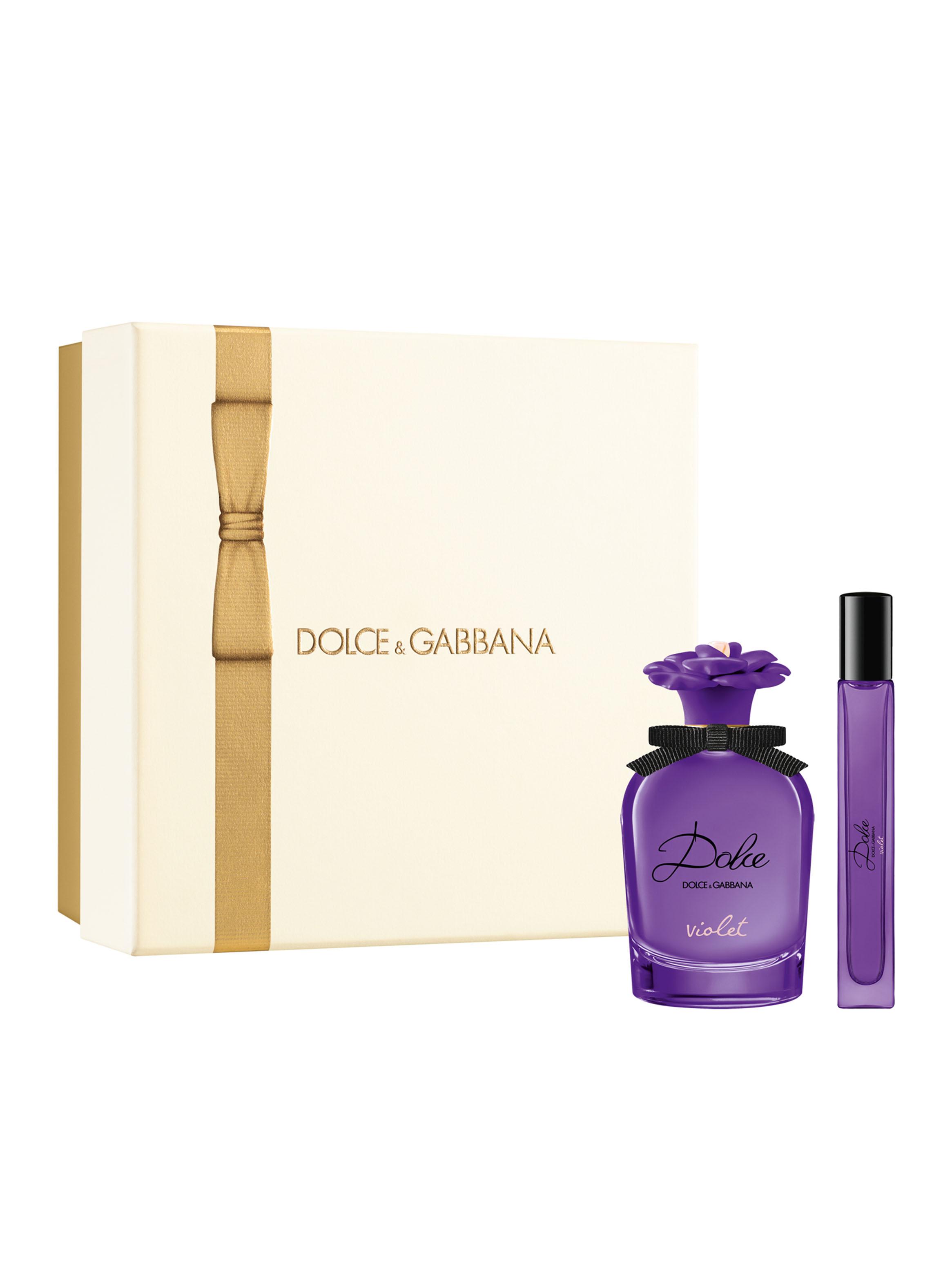 Set Perfume Dolce Violet EDT Mujer 75 ml + TS EDT-0