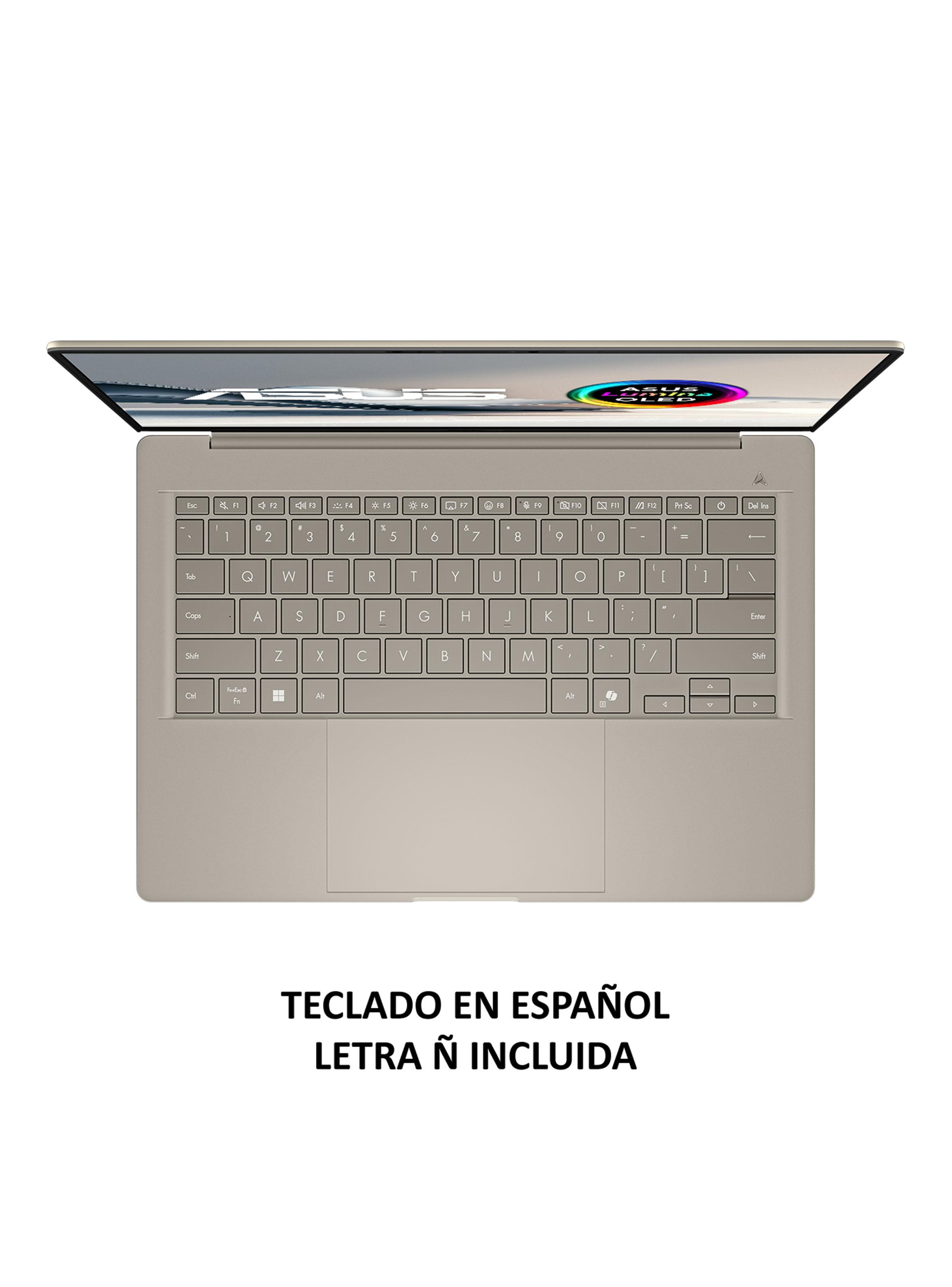 Notebook Zenbook A14 UX3407 Snapdragon X 32GB RAM 1TB SSD WUXGA 60Hz-6