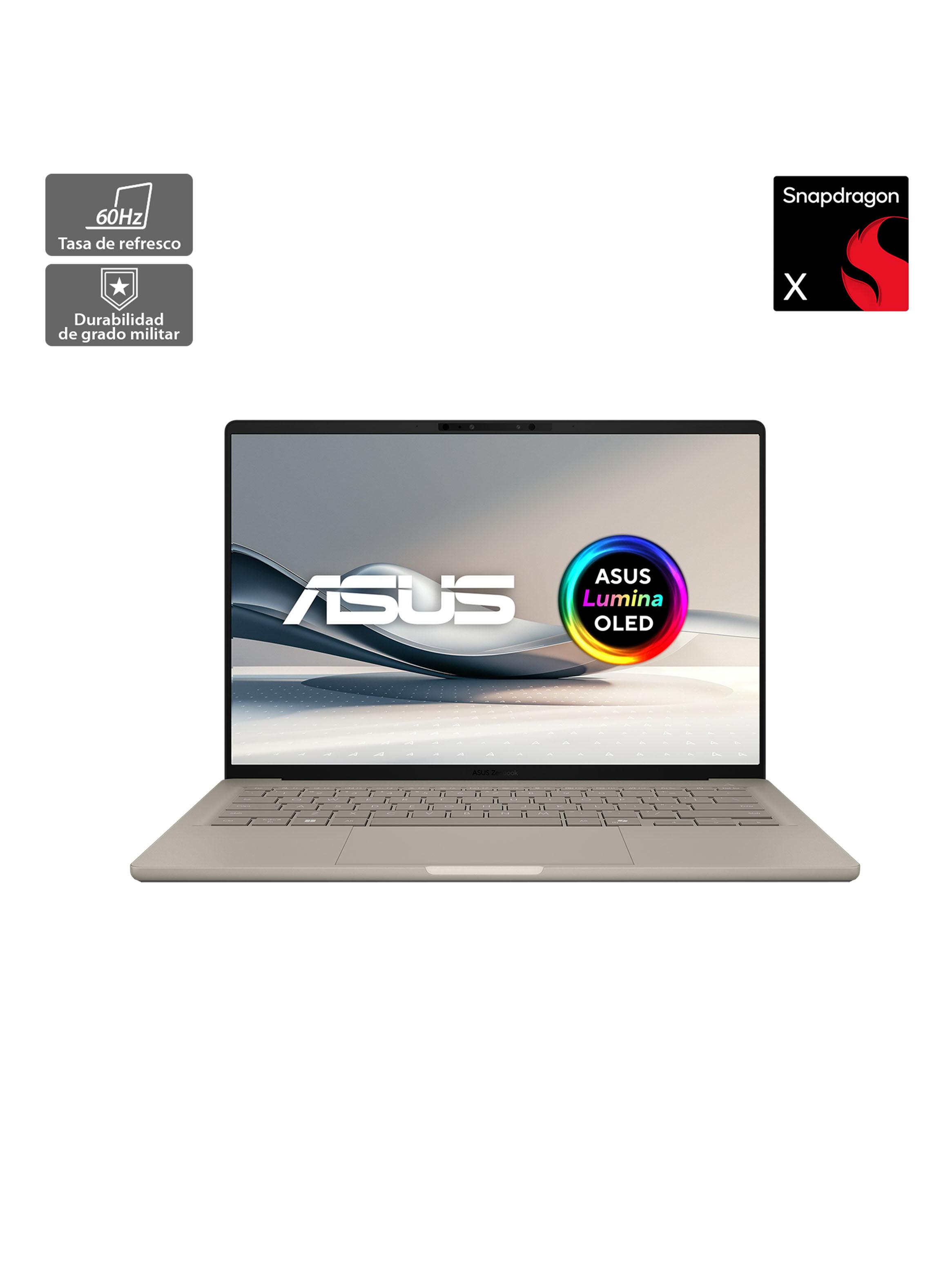 Notebook Zenbook A14 UX3407 Snapdragon X 32GB RAM 1TB SSD 14'' WUXGA 60Hz-2