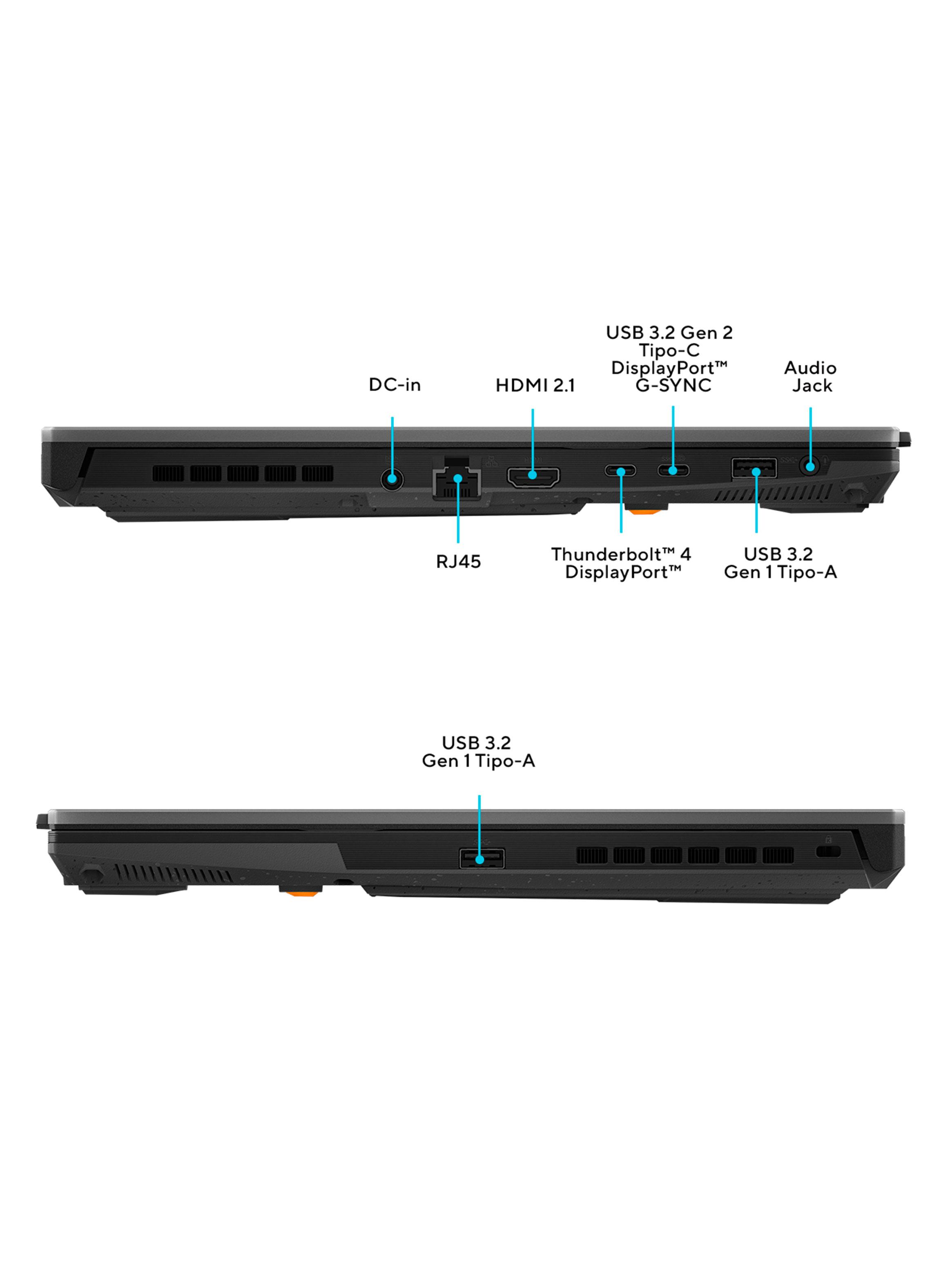 Notebook Asus TUF Gaming FX507 Intel Core i7 NVIDIA RTX 4060 16GB RAM 512GB SSD 15.6 FHD 144Hz-5