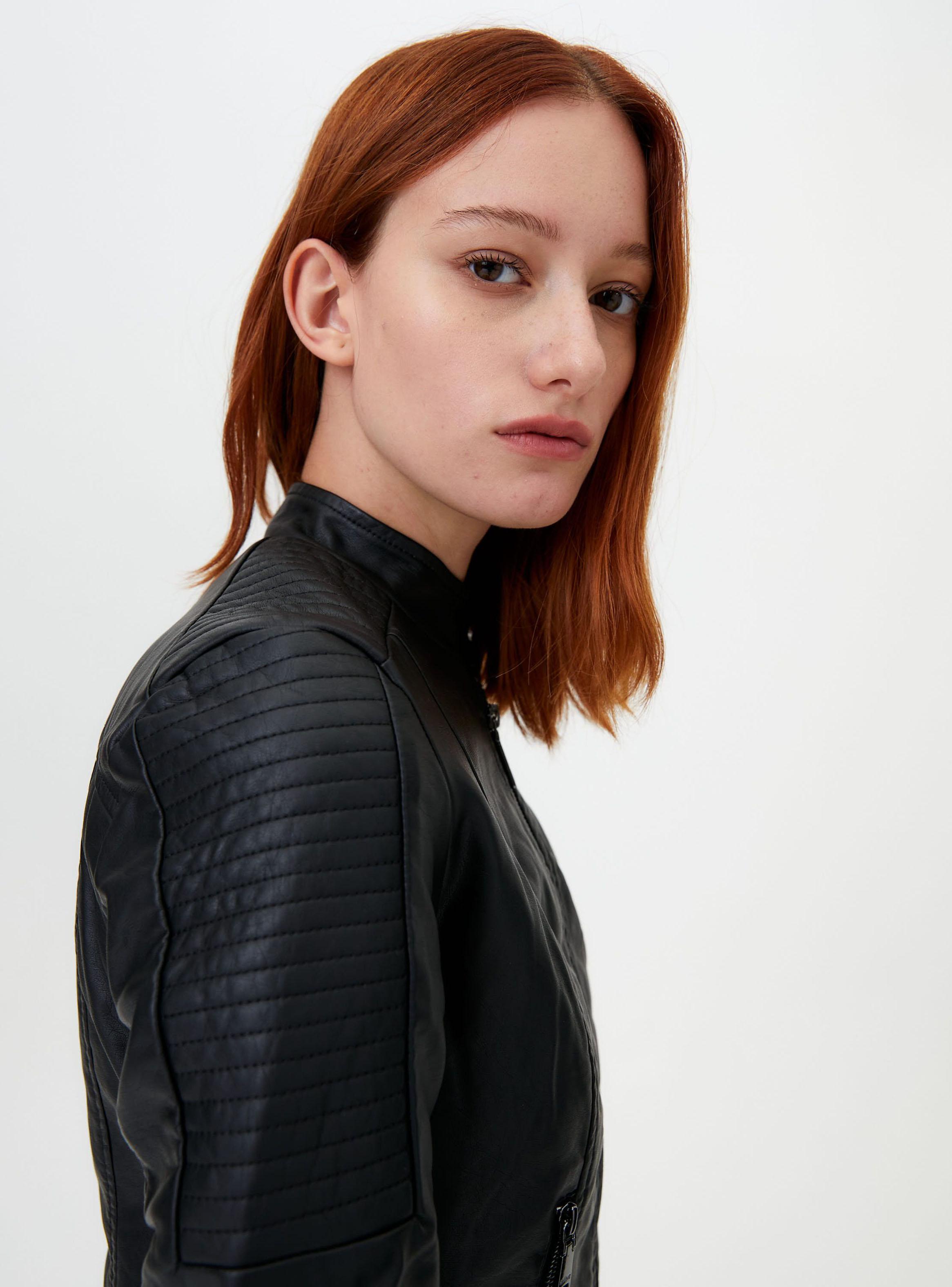 Chaqueta Visby Efecto Cuero-2