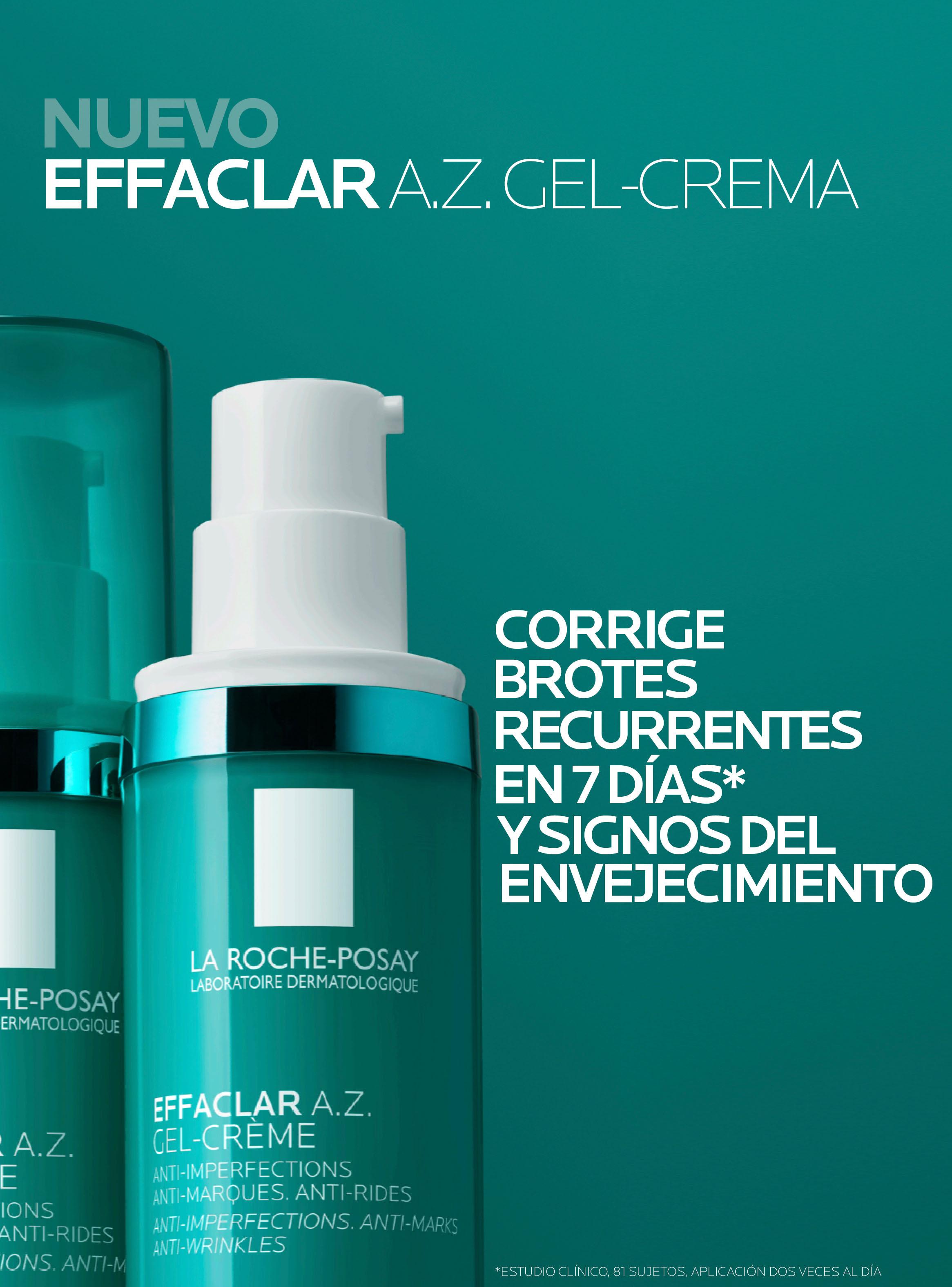 Effaclar A.Z. Gel- Cream Textura Ligera 40 ml-3