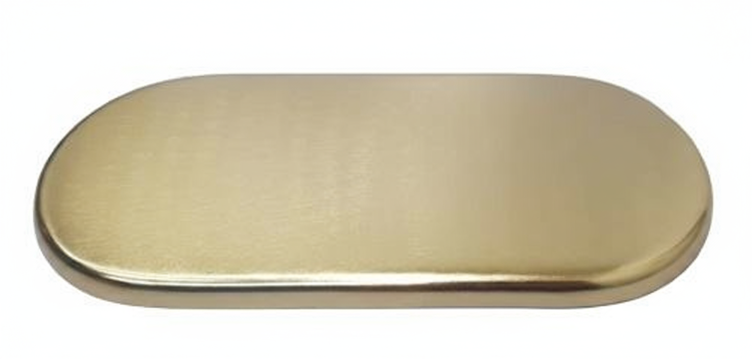 Plato Metálico Aqua 25x12 cm-2