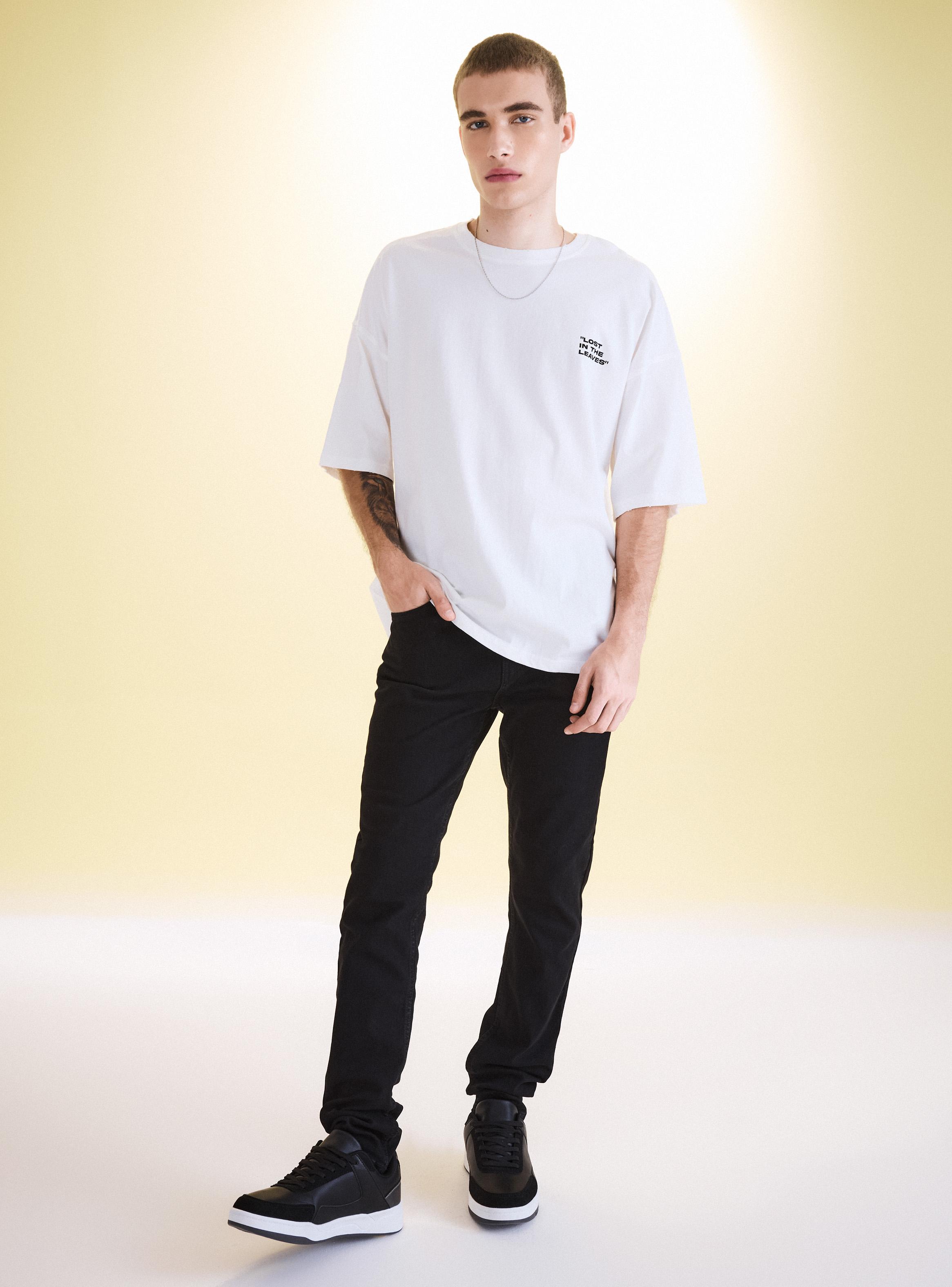 Jeans Super Skinny Fit Sin lavado-4