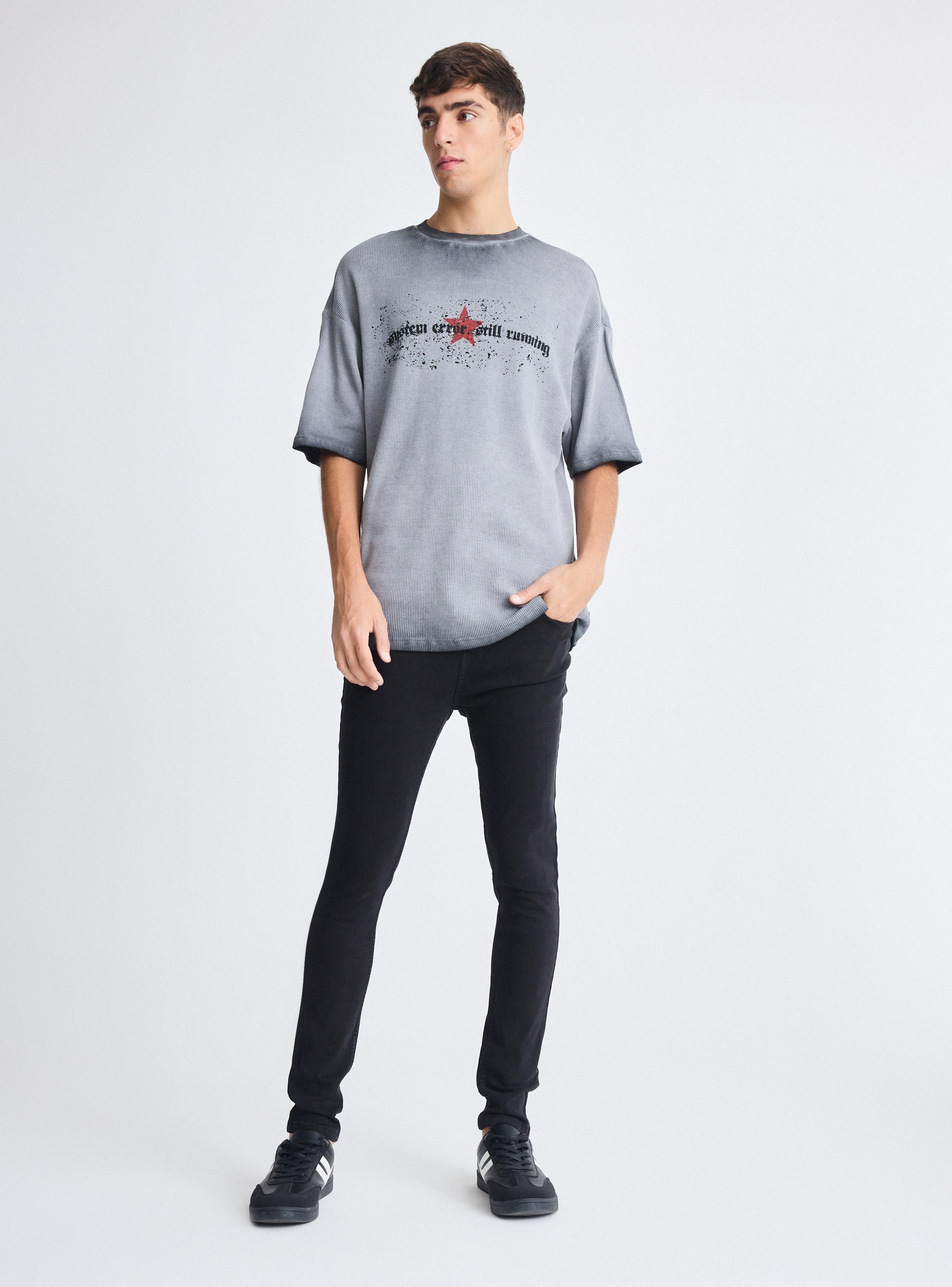 Jeans Super Skinny Fit Sin lavado-4