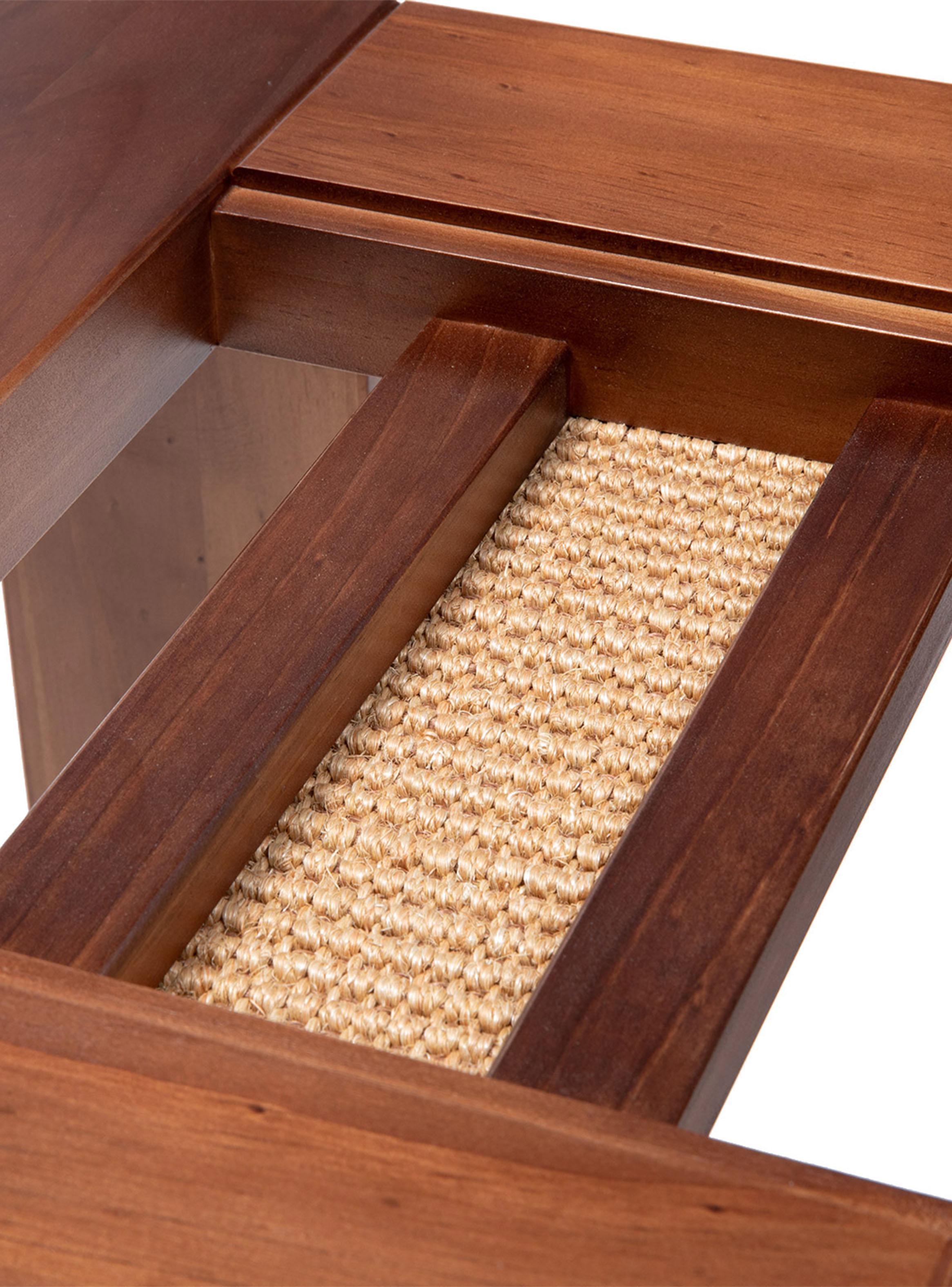 Mesa Lateral Barcelona Sisal Canela-4
