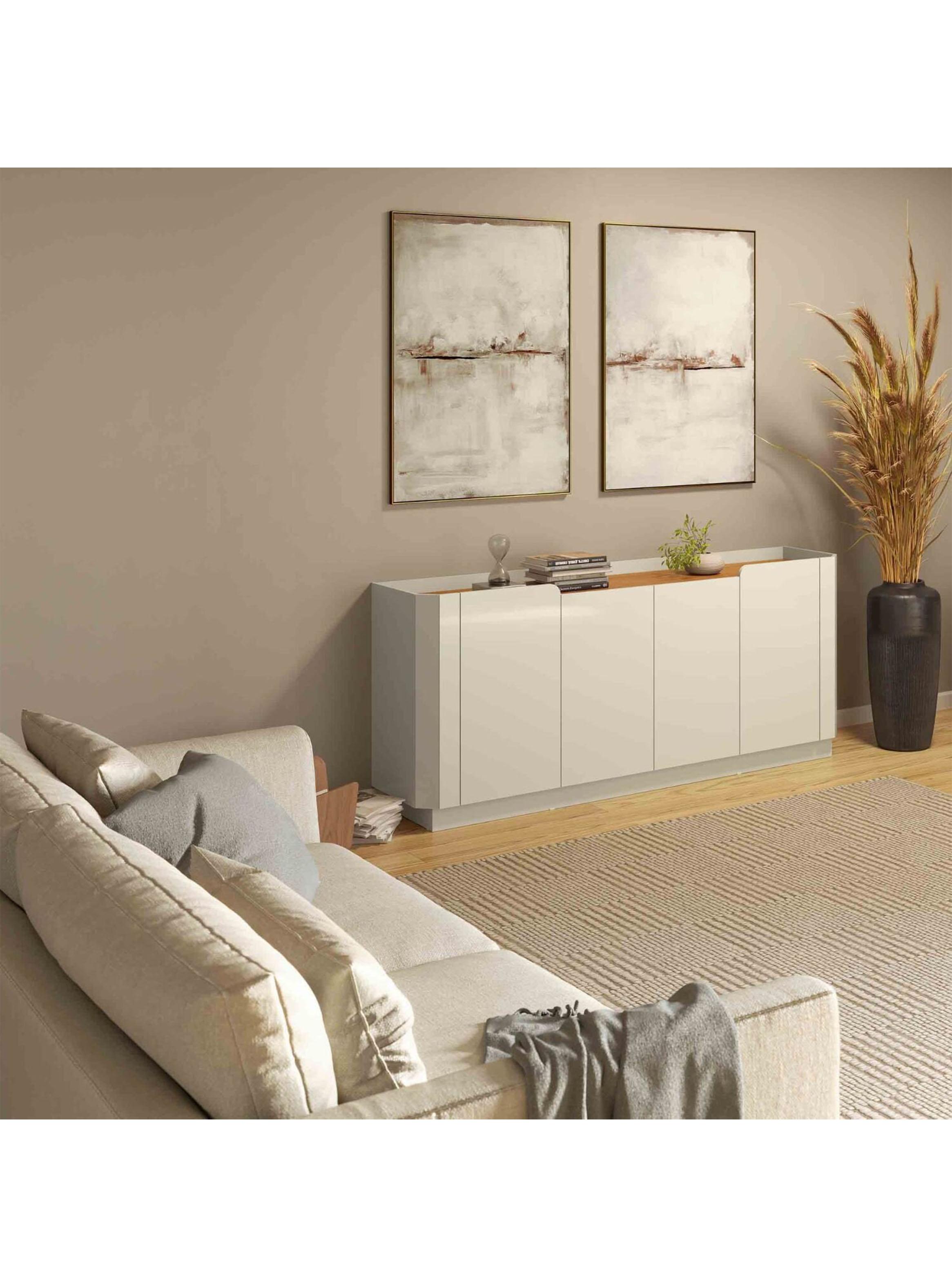 Buffet Tb348 MDF 180x78x40 cm-3