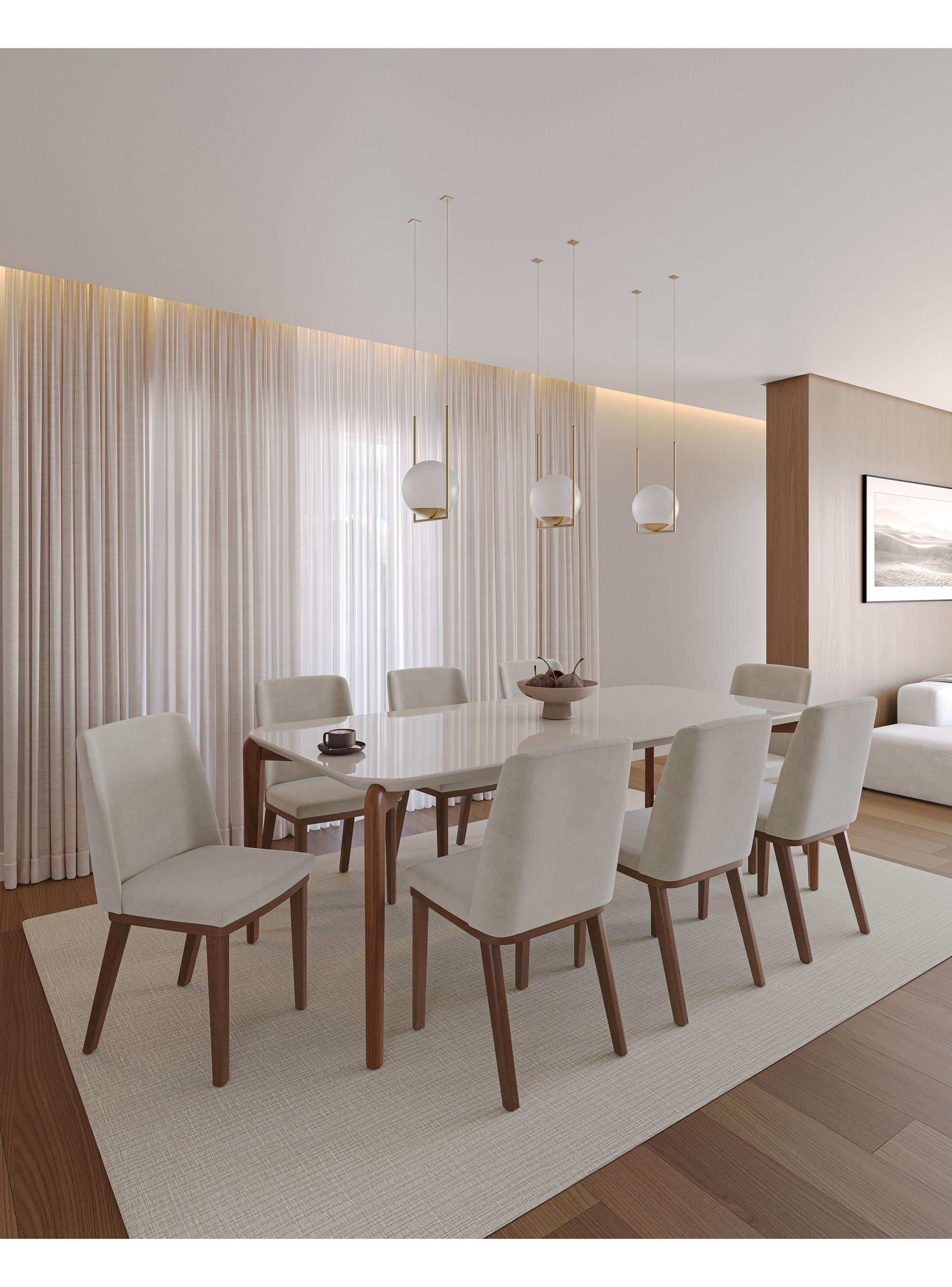 Juego de Comedor Donatella 2.2 8 Sillas Kalina-3