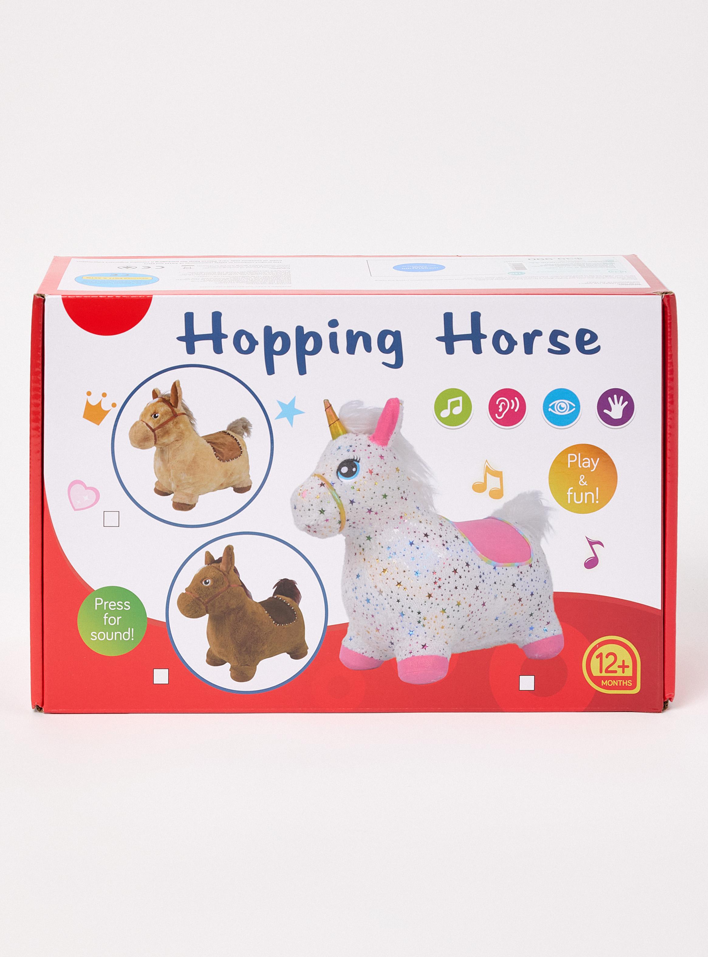 Caballo Saltarín Café con Sonido-2