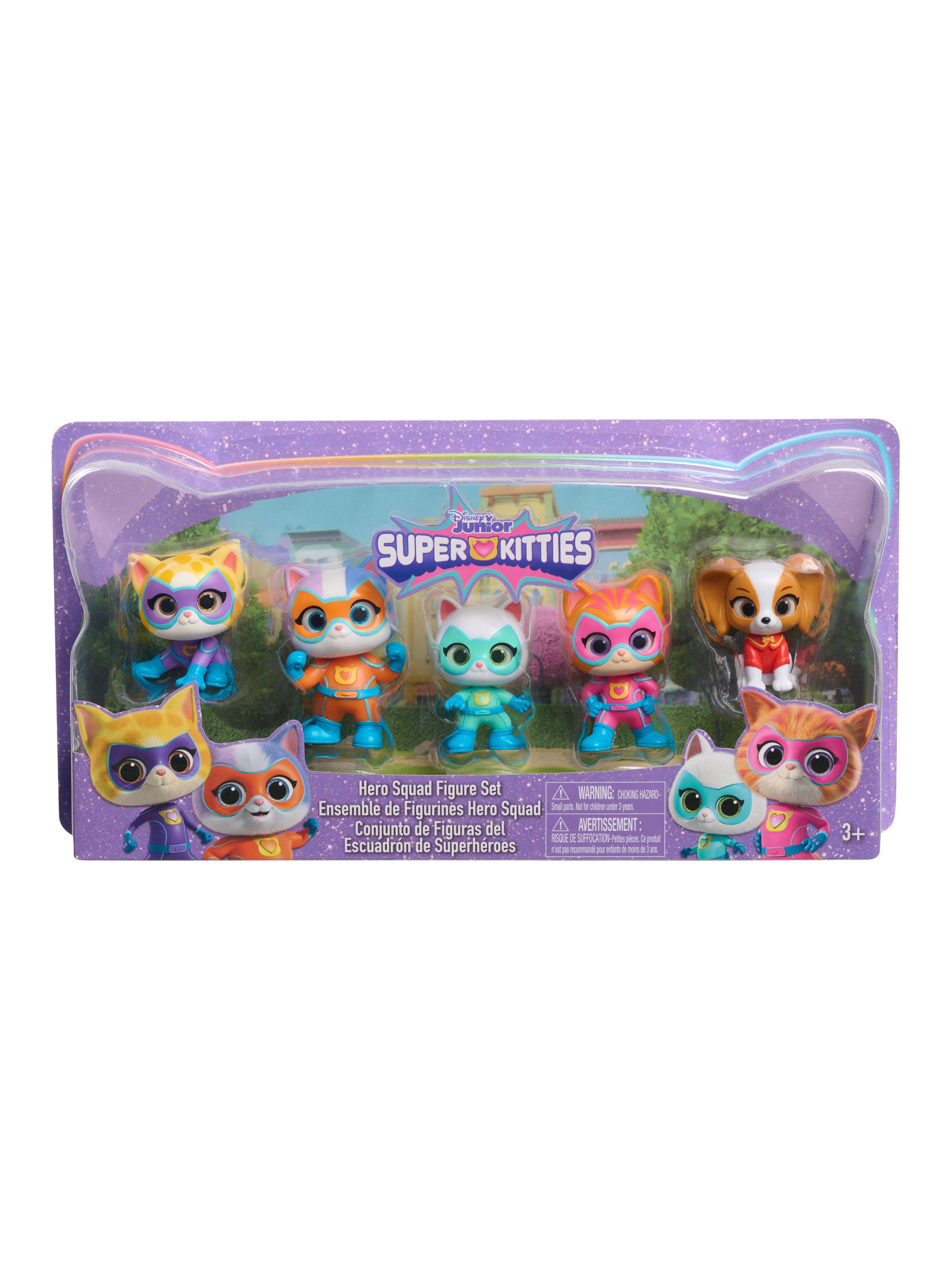 Figuras del Escuadrón de Superhéroes Superkitties-0