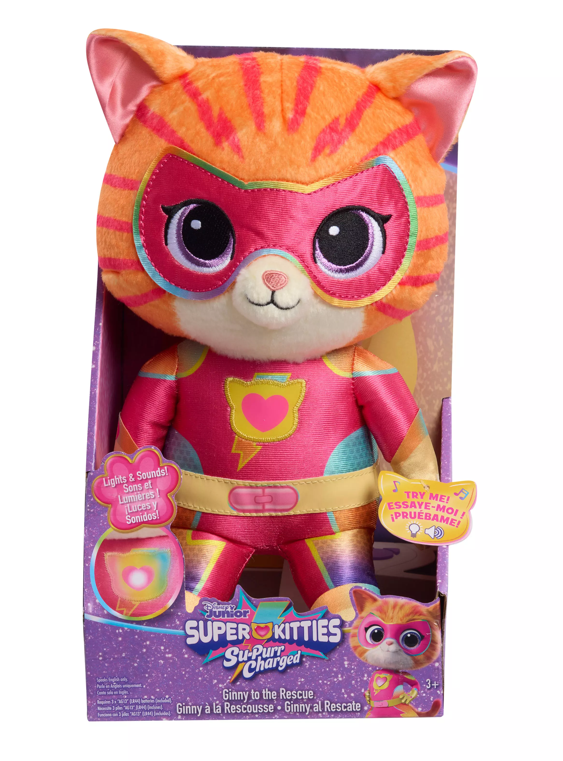 Peluche Super Gatitos Ginny Superhéroe-0