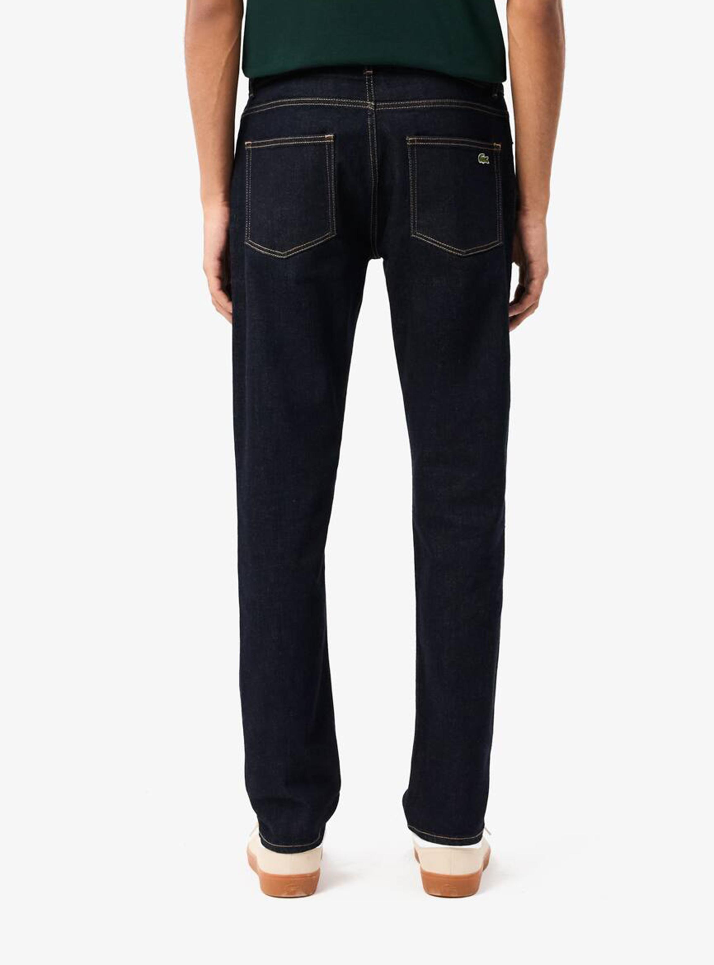 Jeans Slim Tiro Medio Liso-1
