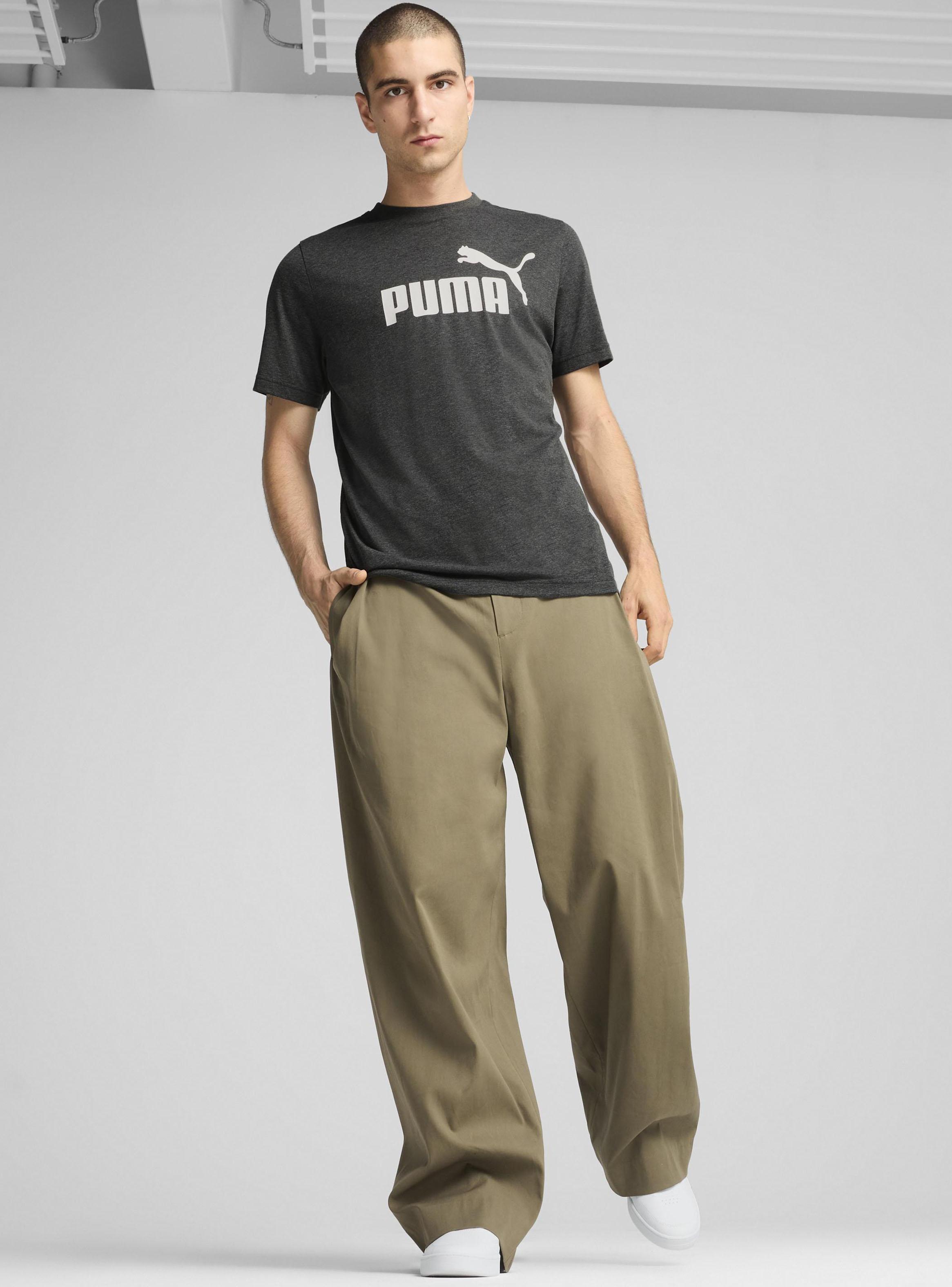 Polera ESS-No. 1 Logo Heather Tee-2