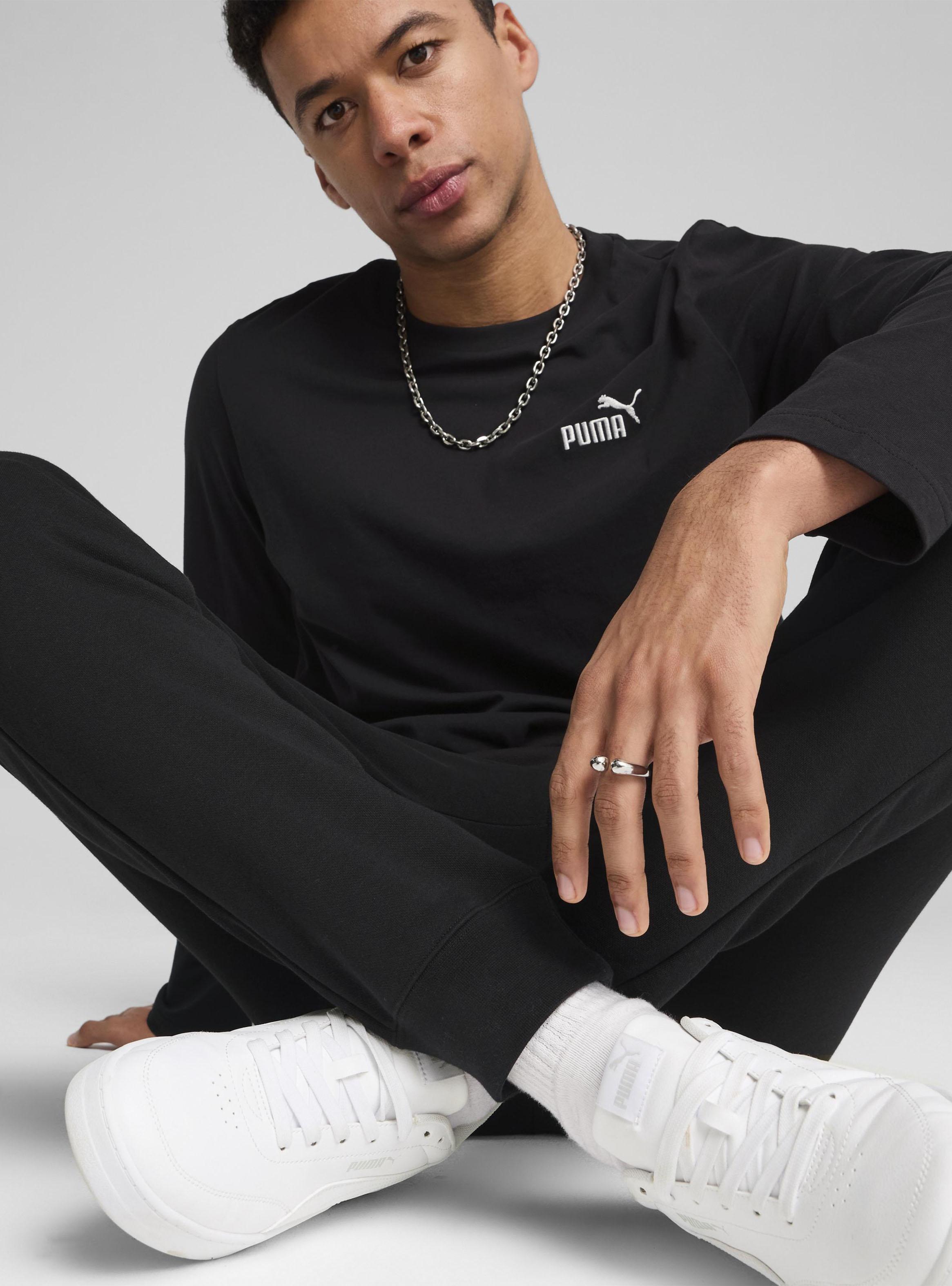 Pantalones ESS- Slim Sweatpants Logo Fl Cl-4
