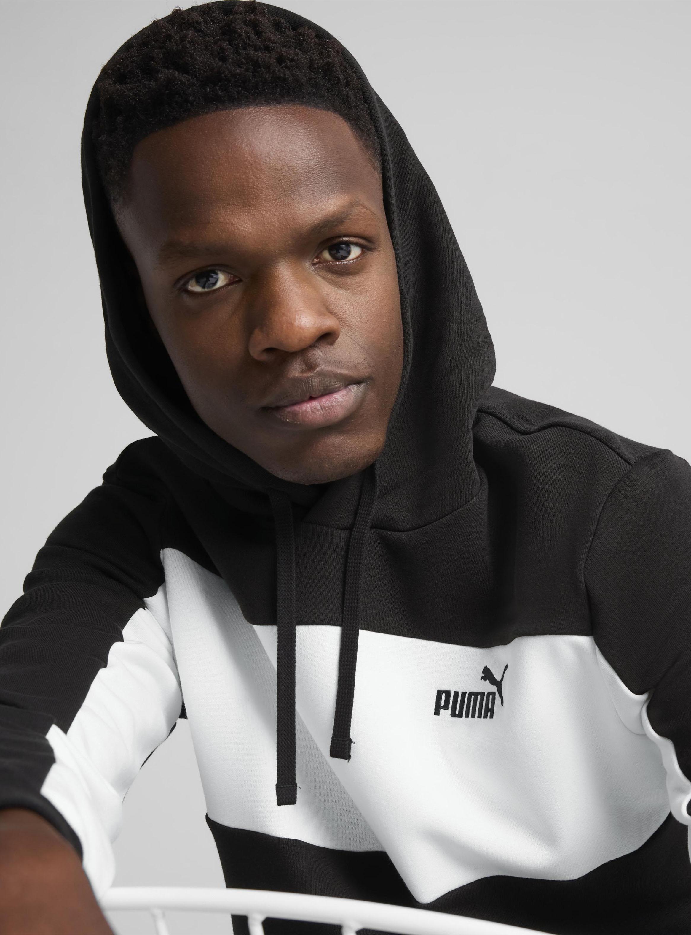 Polerón Bicolor Ess Block Hoodie Fl-2