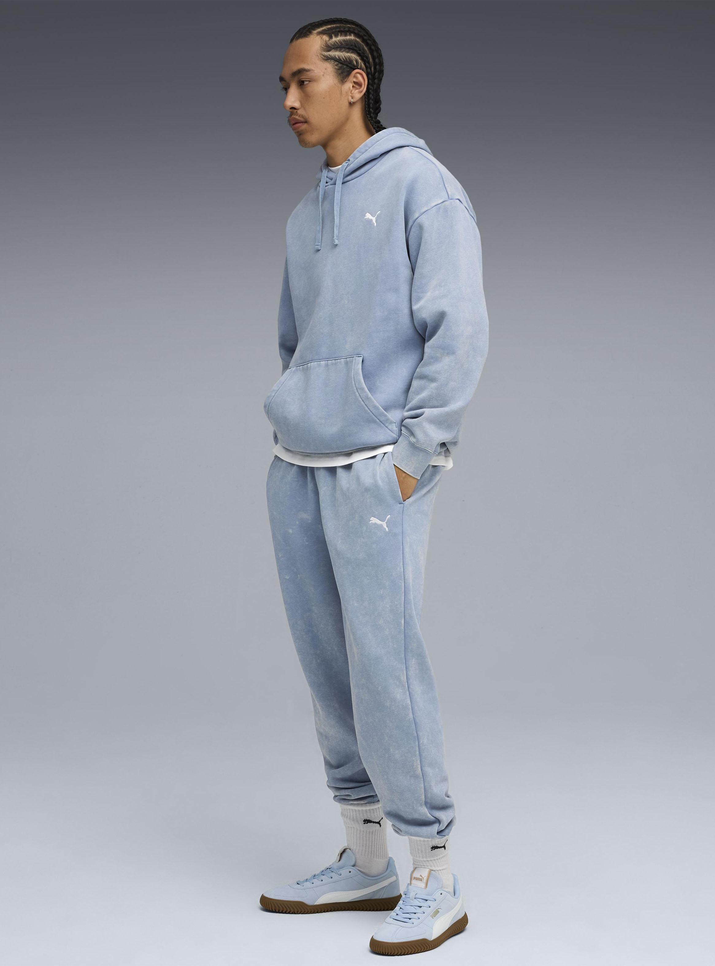 Polerón Relaxed Wash Hoodie Ess Elevated-4