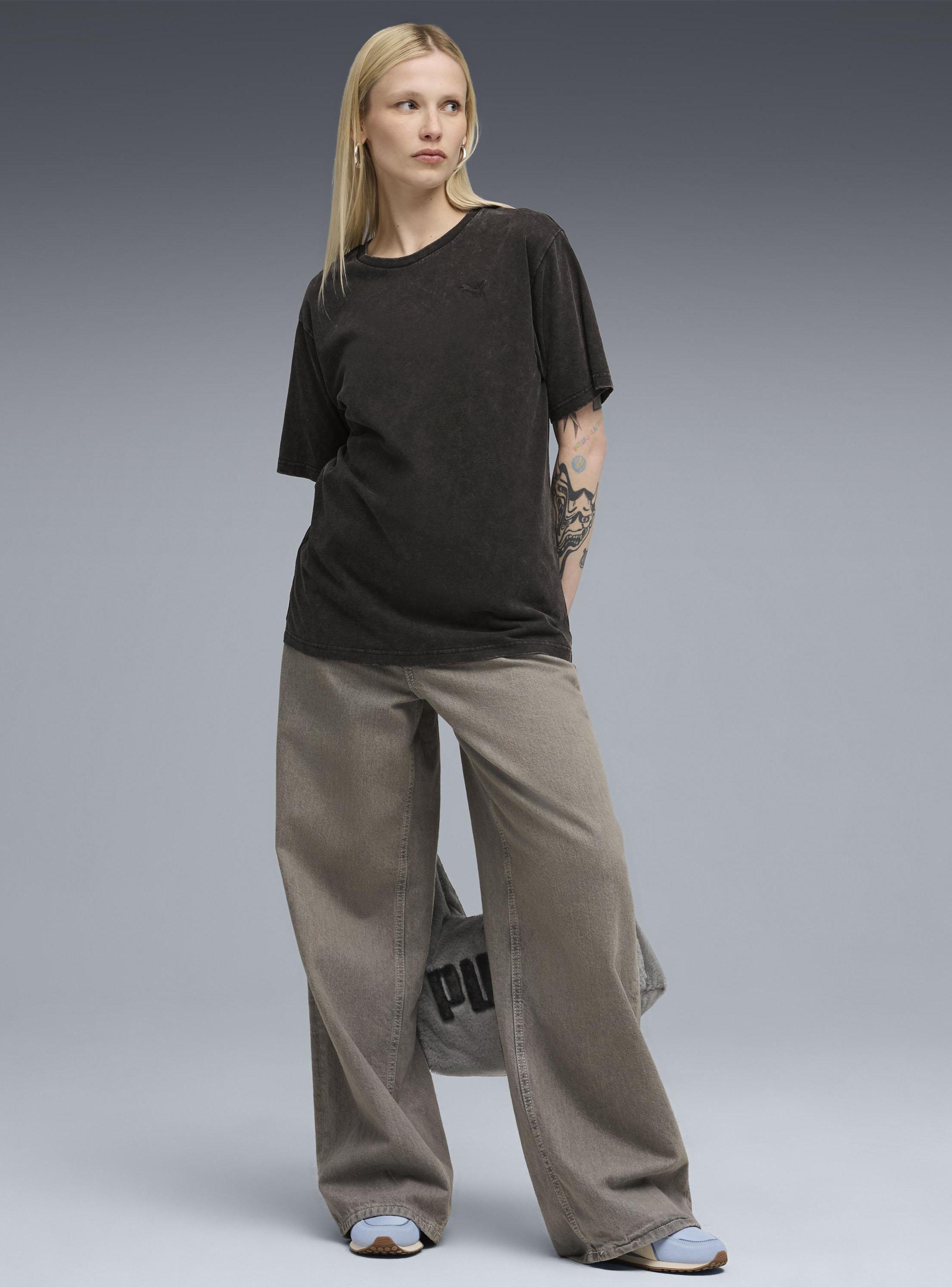 Polera Wash Tee Ess Elevated Relaxed-2
