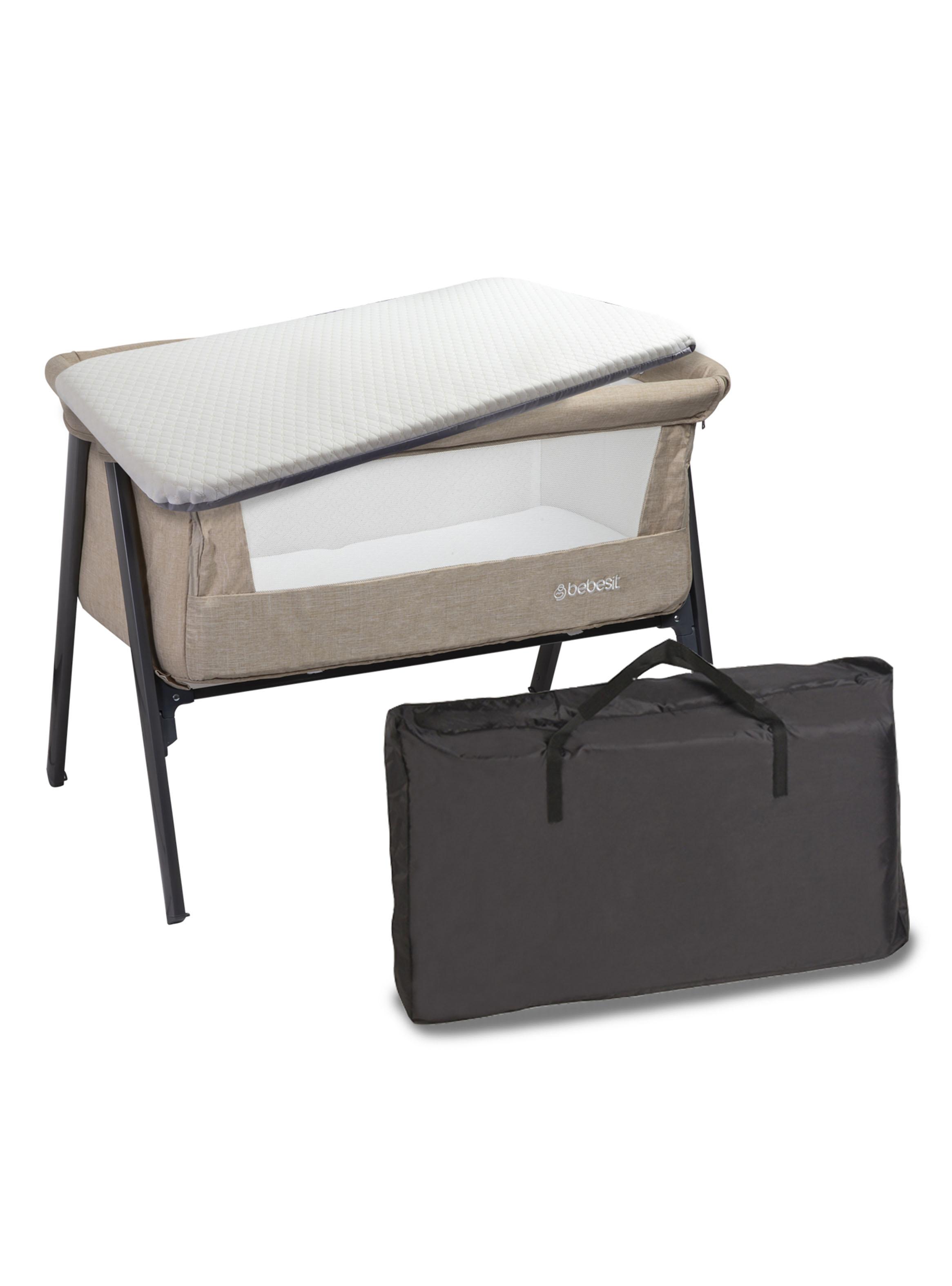 Cuna Colecho Easy Beige Bebesit-2