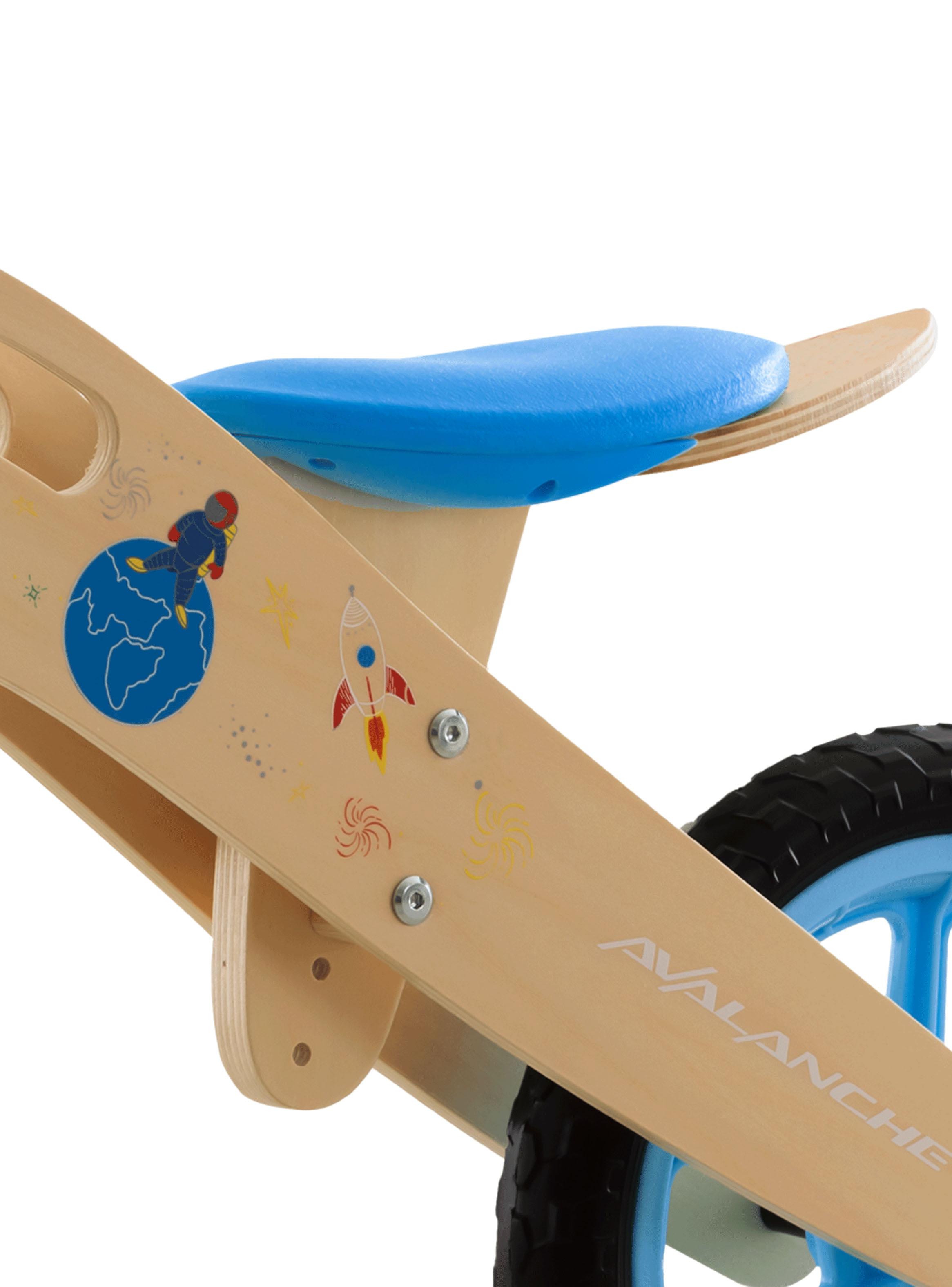 Bicicleta de Aprendizaje Wood Bike Boys Aro 12' Celeste-2