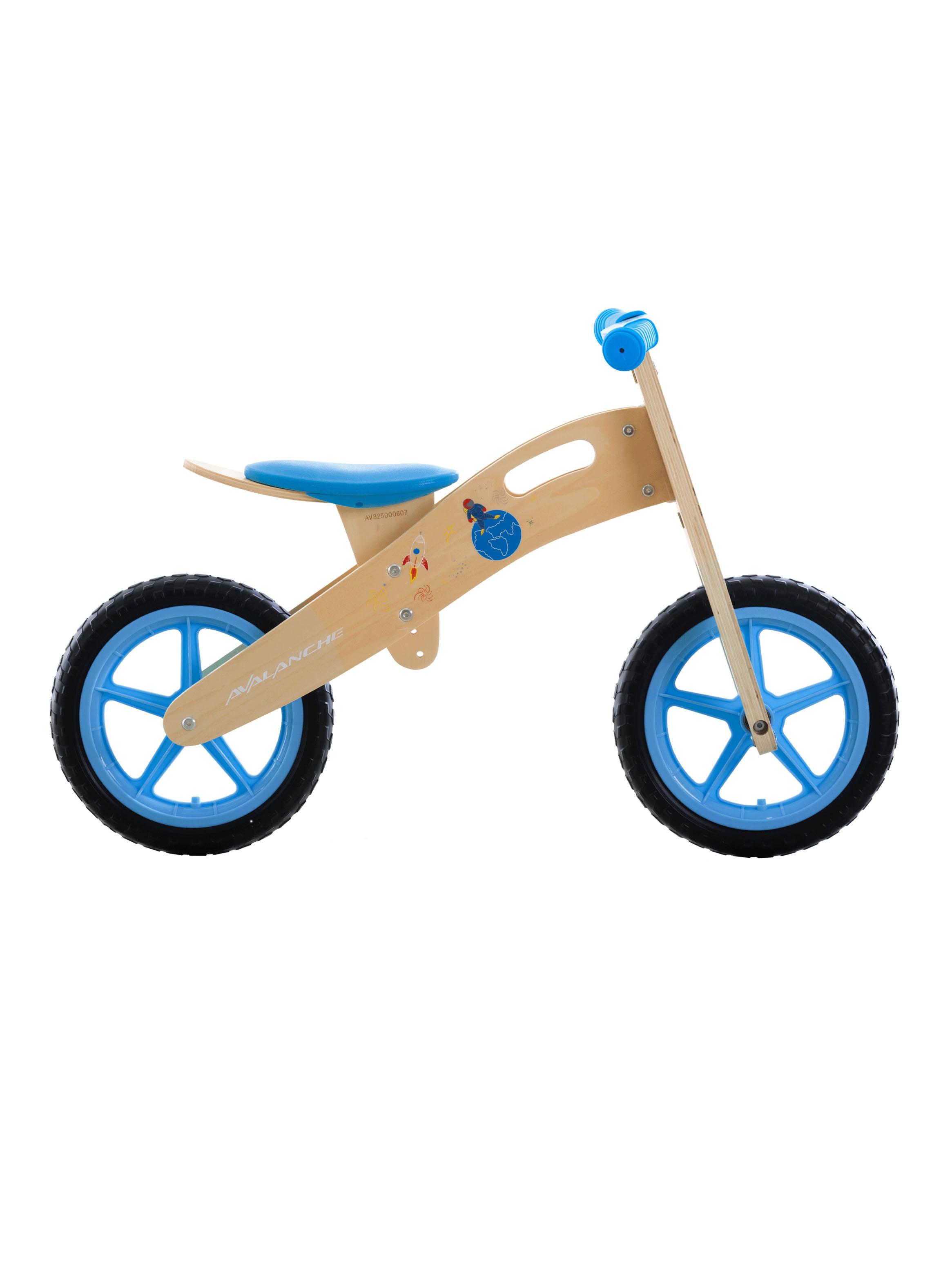 Bicicleta de Aprendizaje Wood Bike Boys Aro 12' Celeste-0