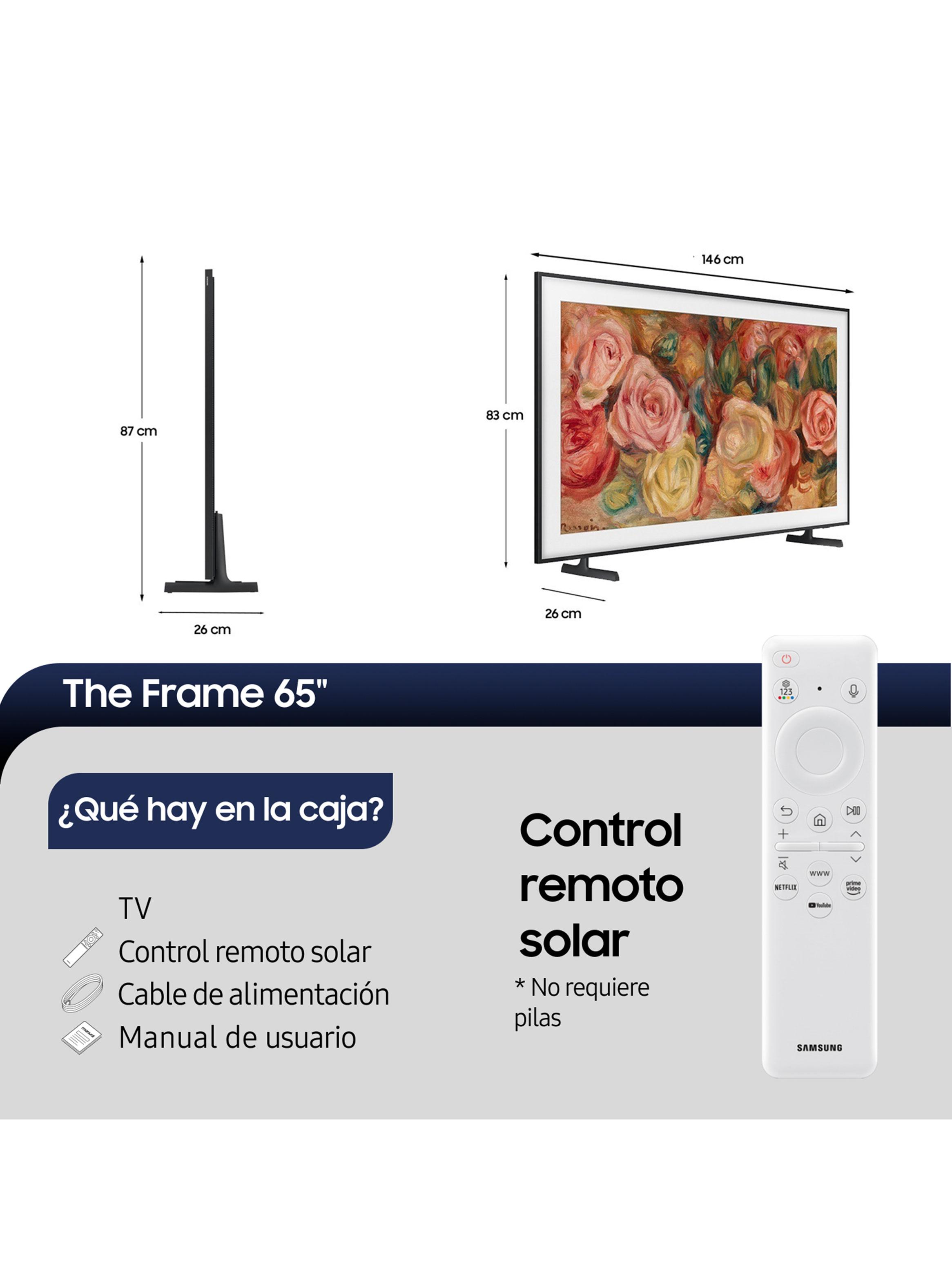 QLED Smart TV 65' The Frame 4K F-QN65LS03VGS 2024-1