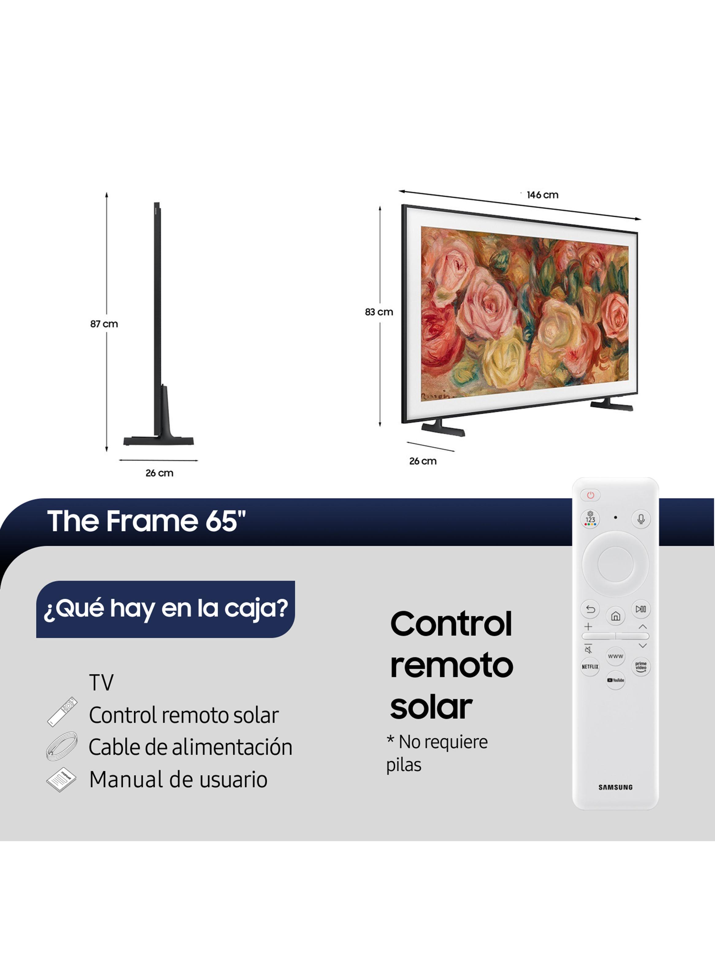 QLED Smart TV 65' The Frame 4K F-QN65LS03VGS 2024-1