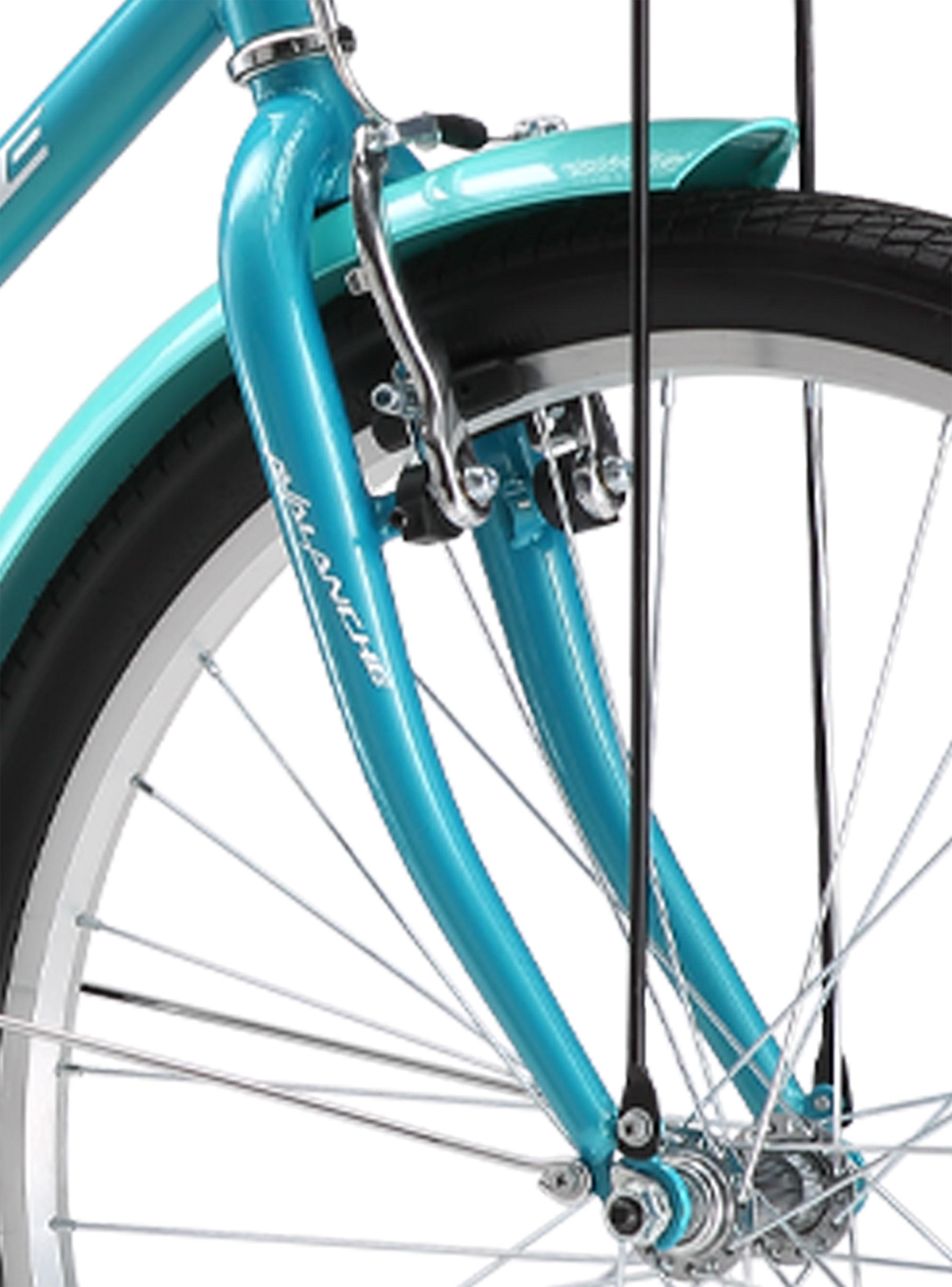 Bicicleta de Paseo Capressi Aro 24' Verde Mujer-2