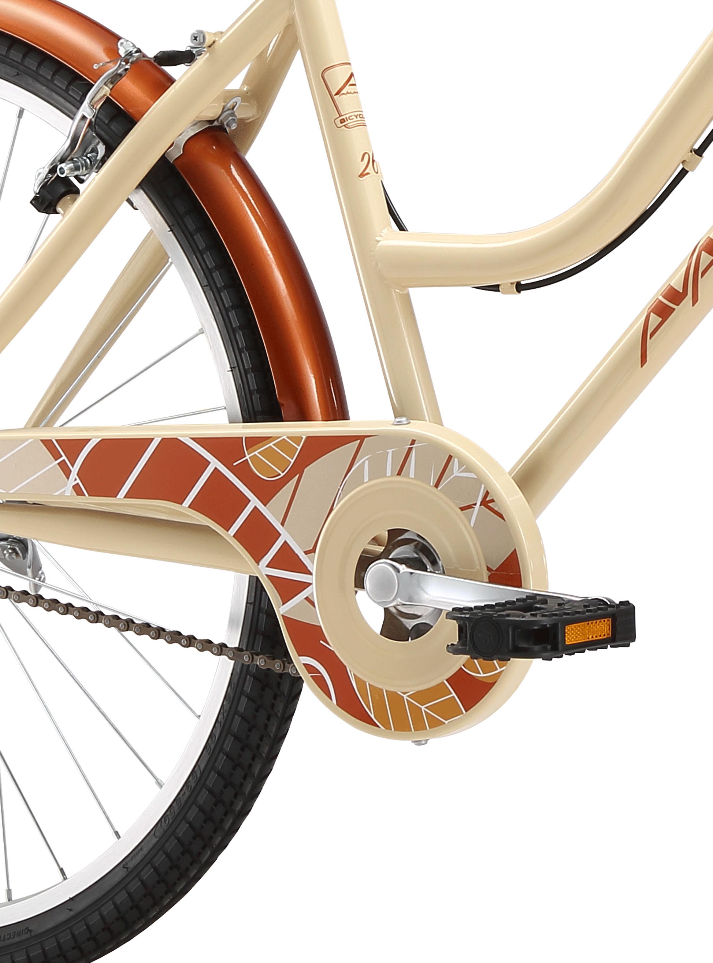 Bicicleta de Paseo Capressi 26' Beige Mujer-2