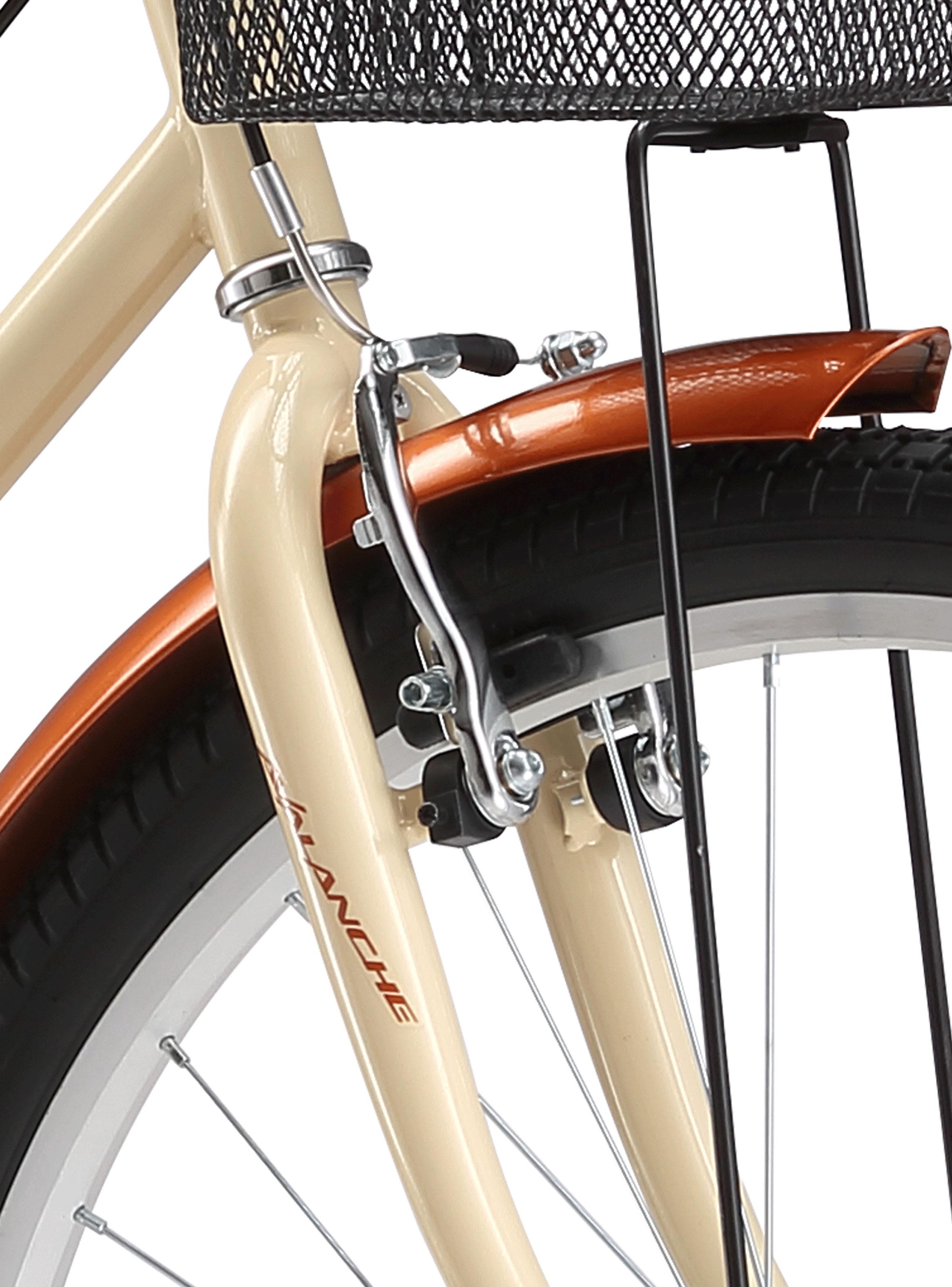 Bicicleta de Paseo Capressi Aro 26' Beige Mujer-2