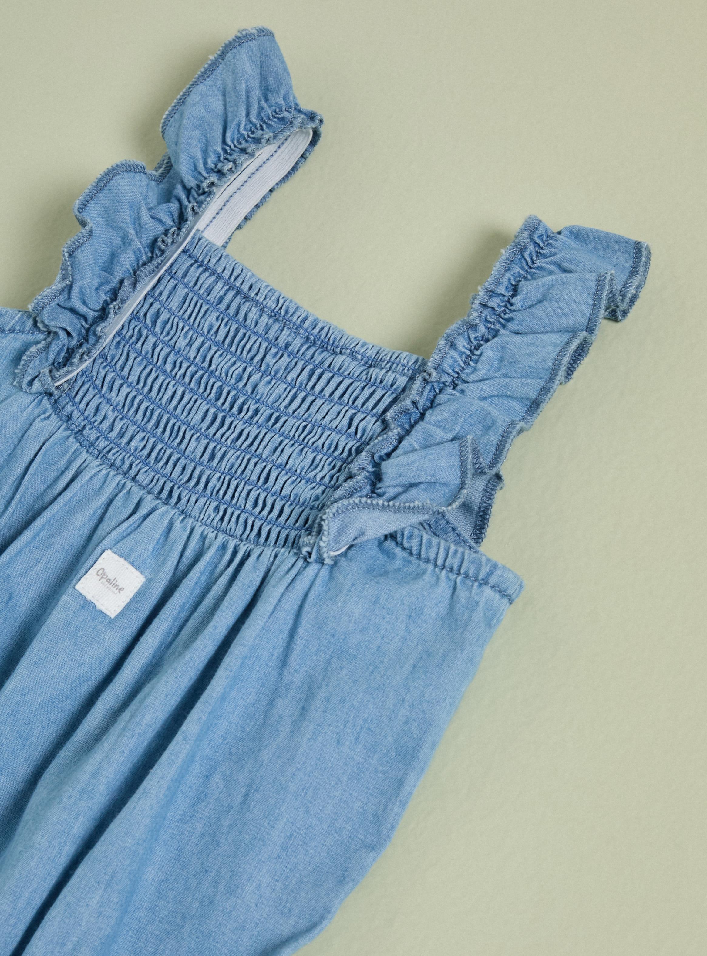 Enterito Bombacho Denim Niña-2