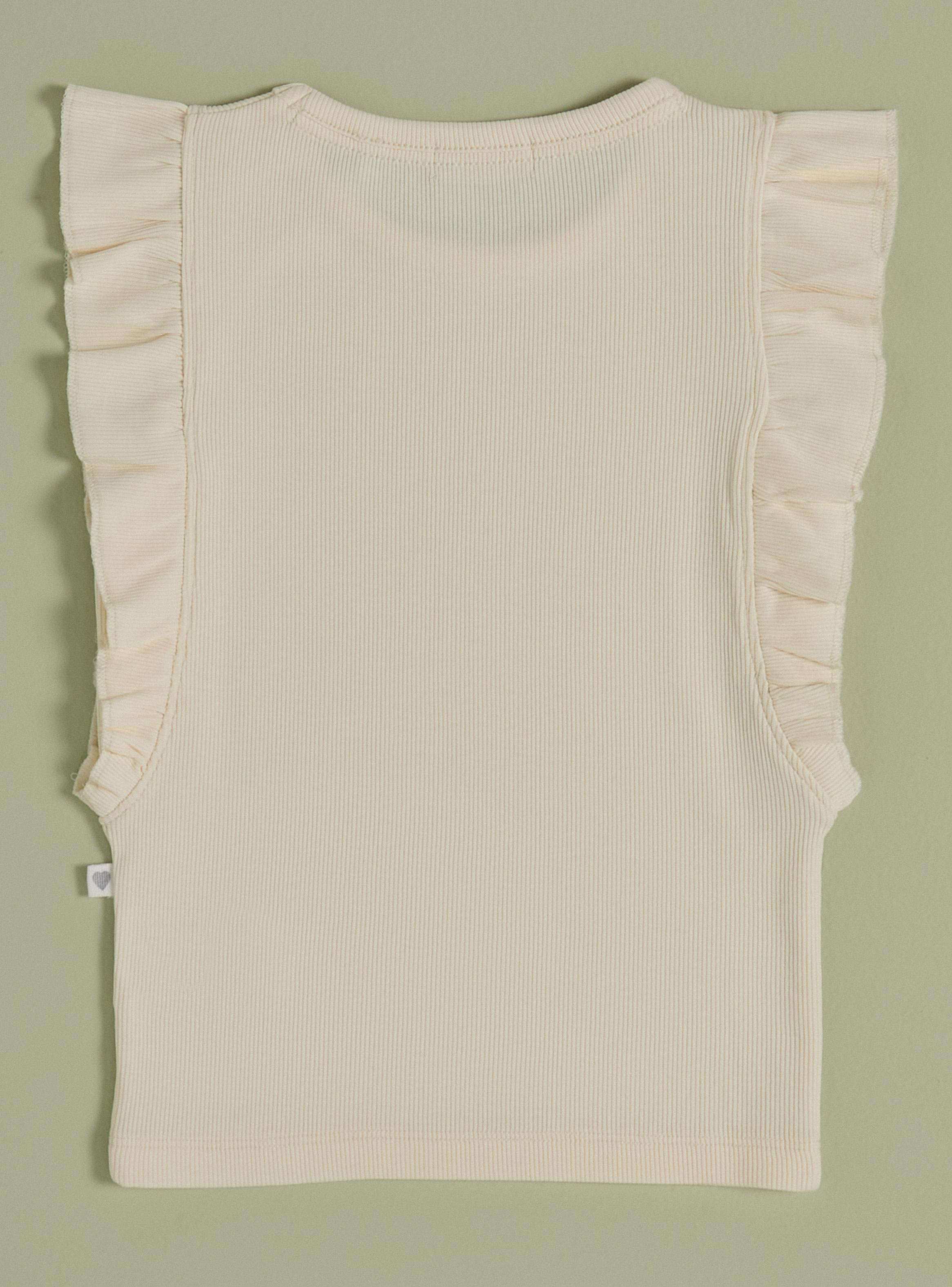 Polera Rib Color con Mangas Vuelos-1