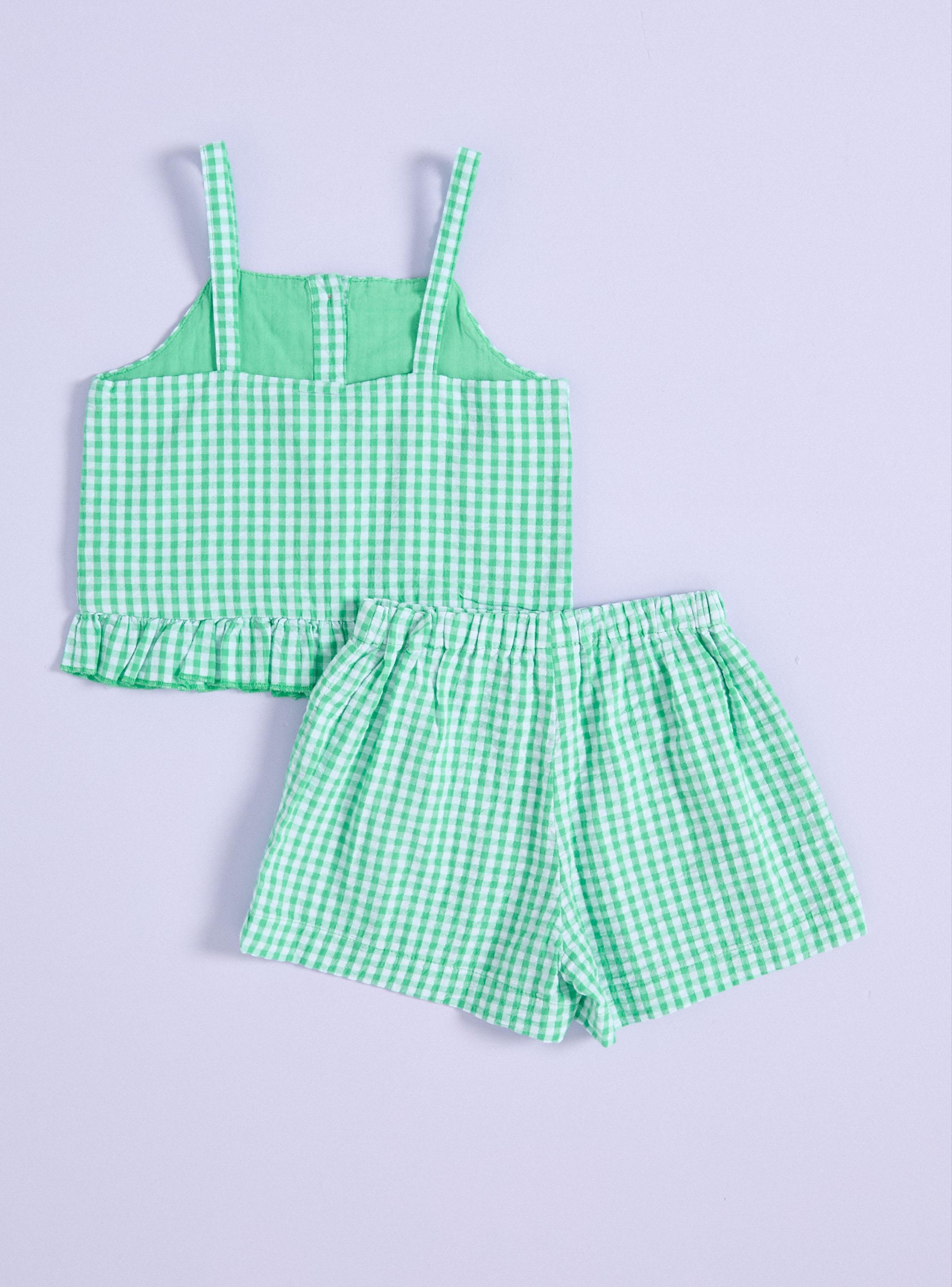 Conjunto Set Seersucker Rayado-4