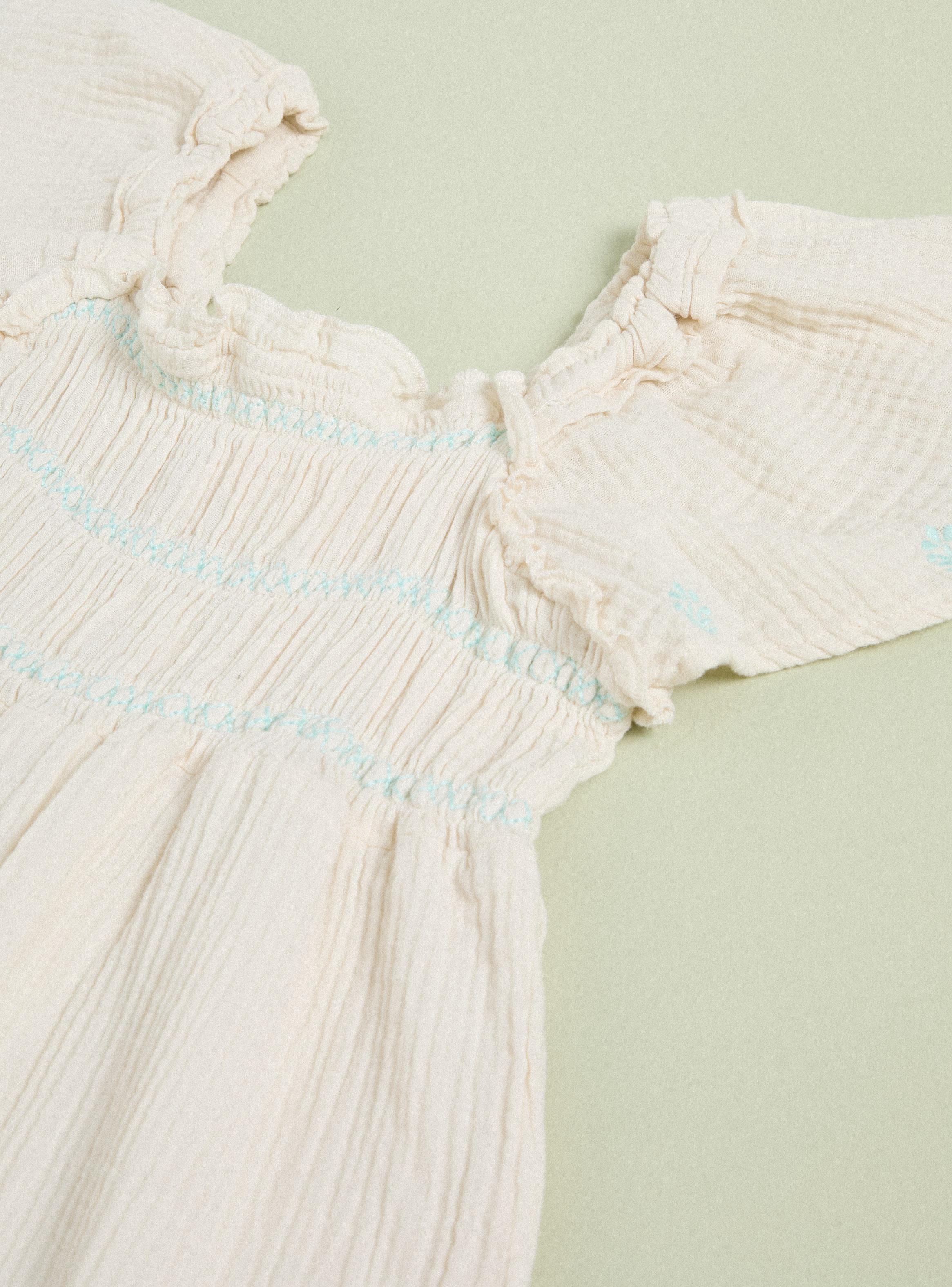 Vestido Gasa Bordado-4