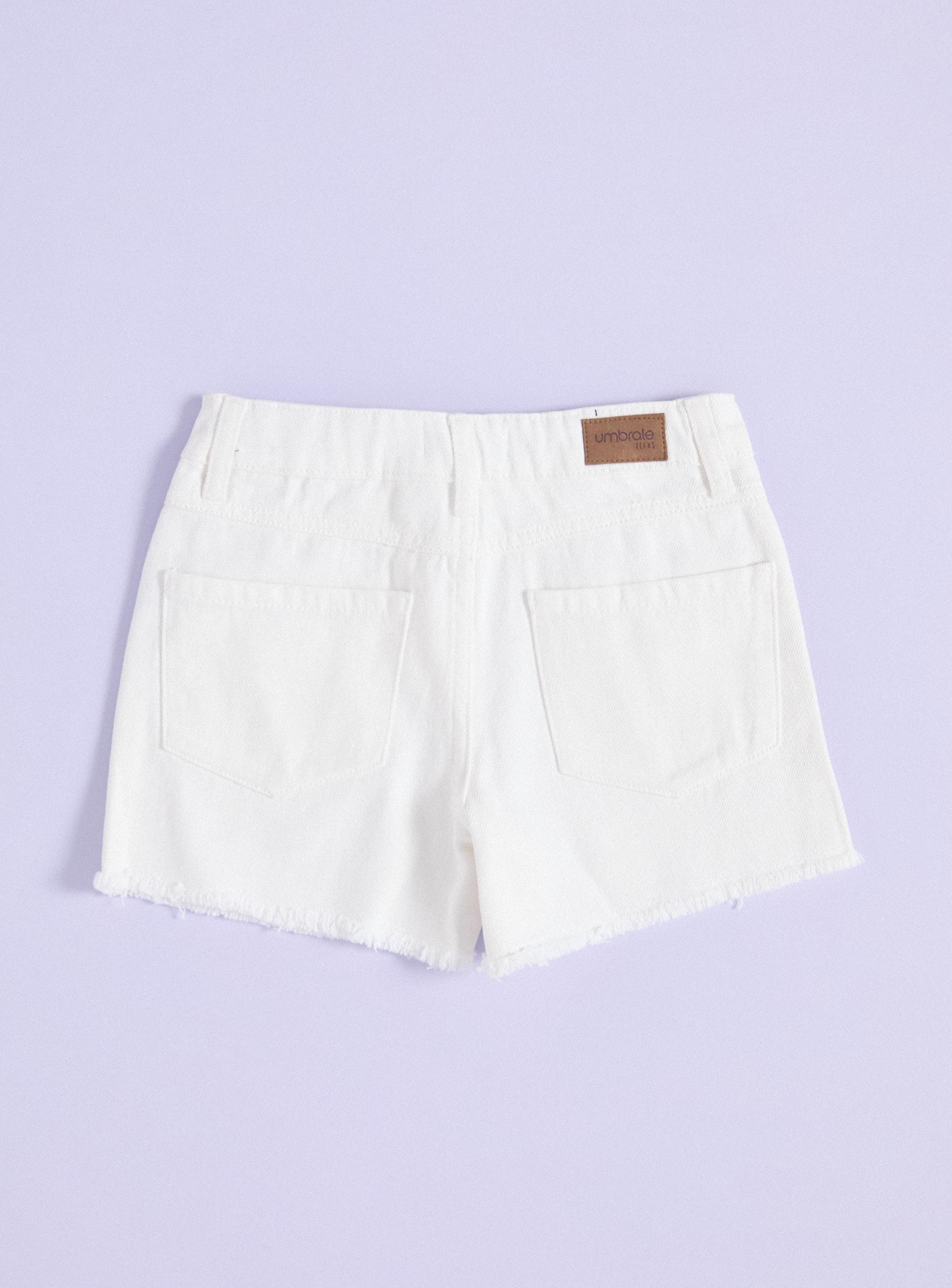 Short Efecto Lavado Full Bordado-4