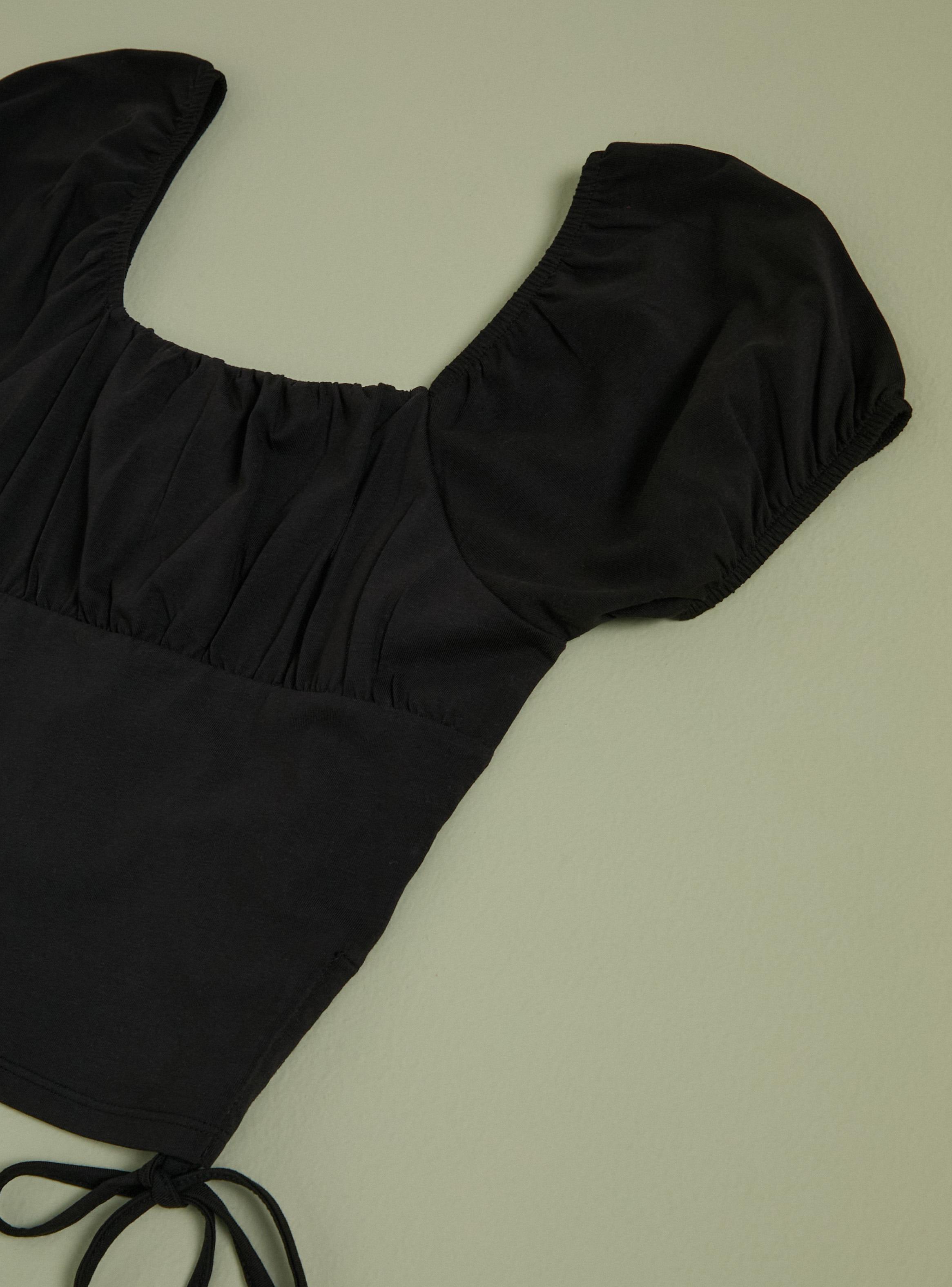 Polera con Recogido en Costados-2