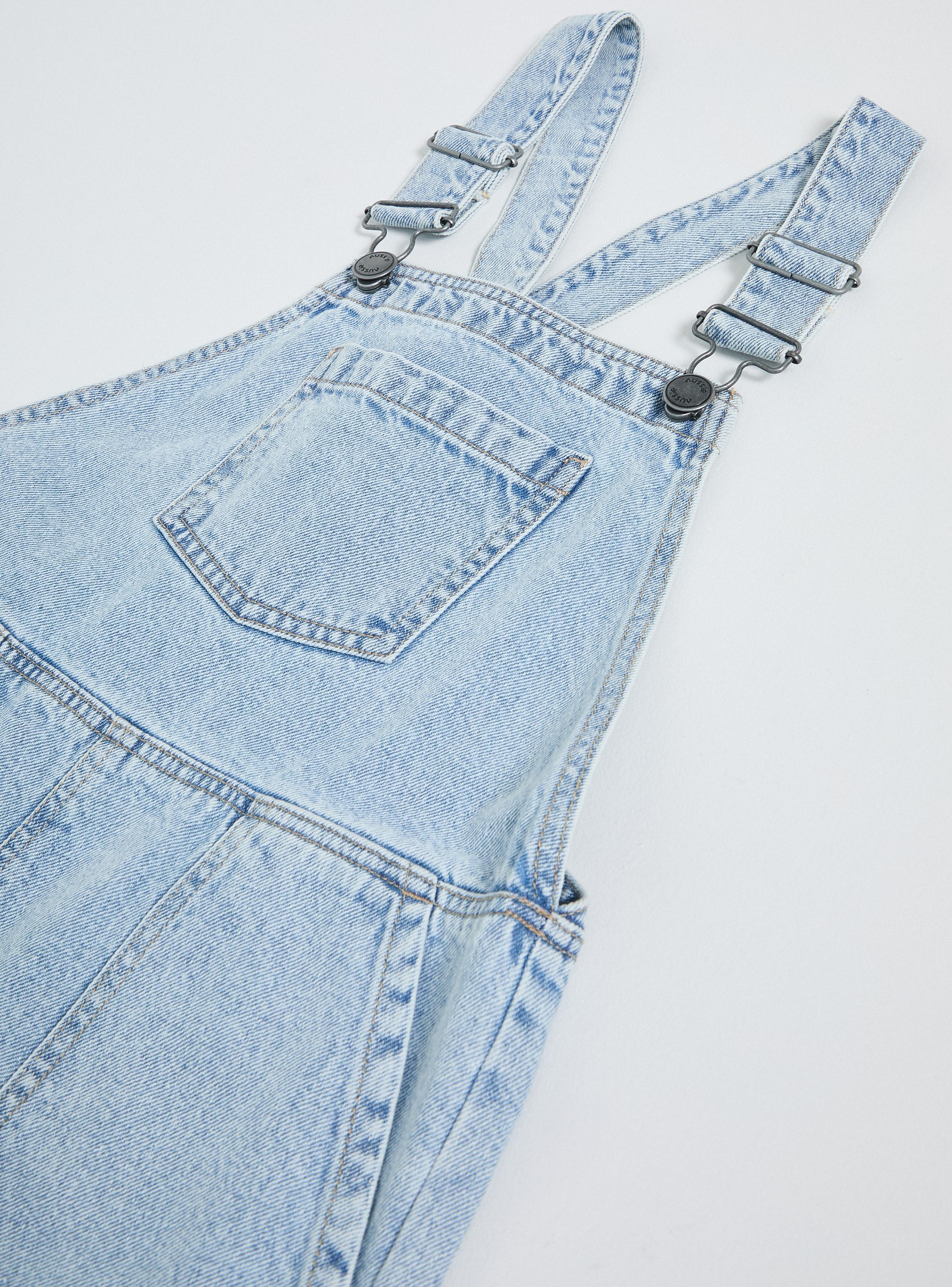 Jardinera Denim Tipo Short-2