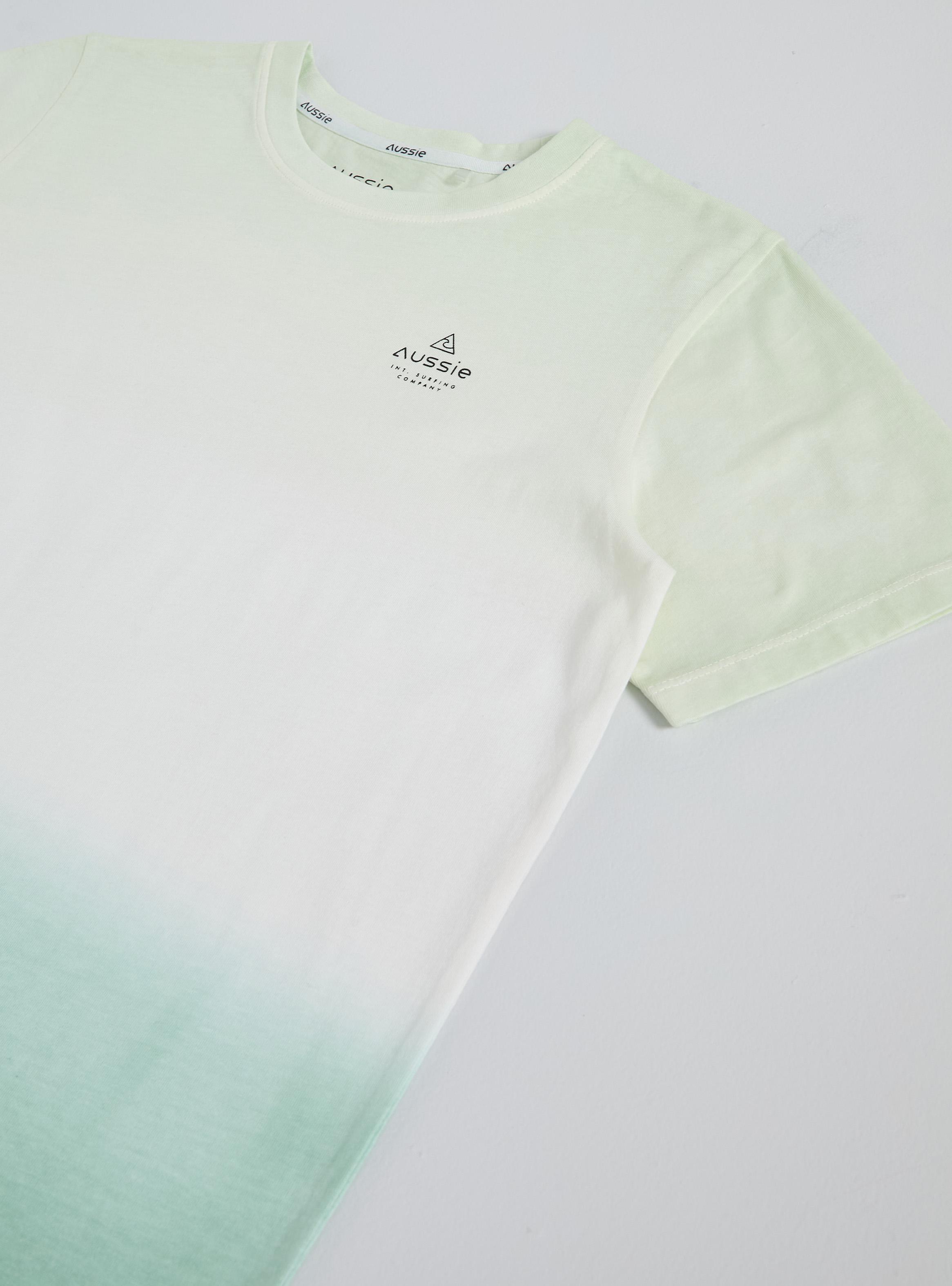 Polera Estampado Tricolor Dip Dye-2