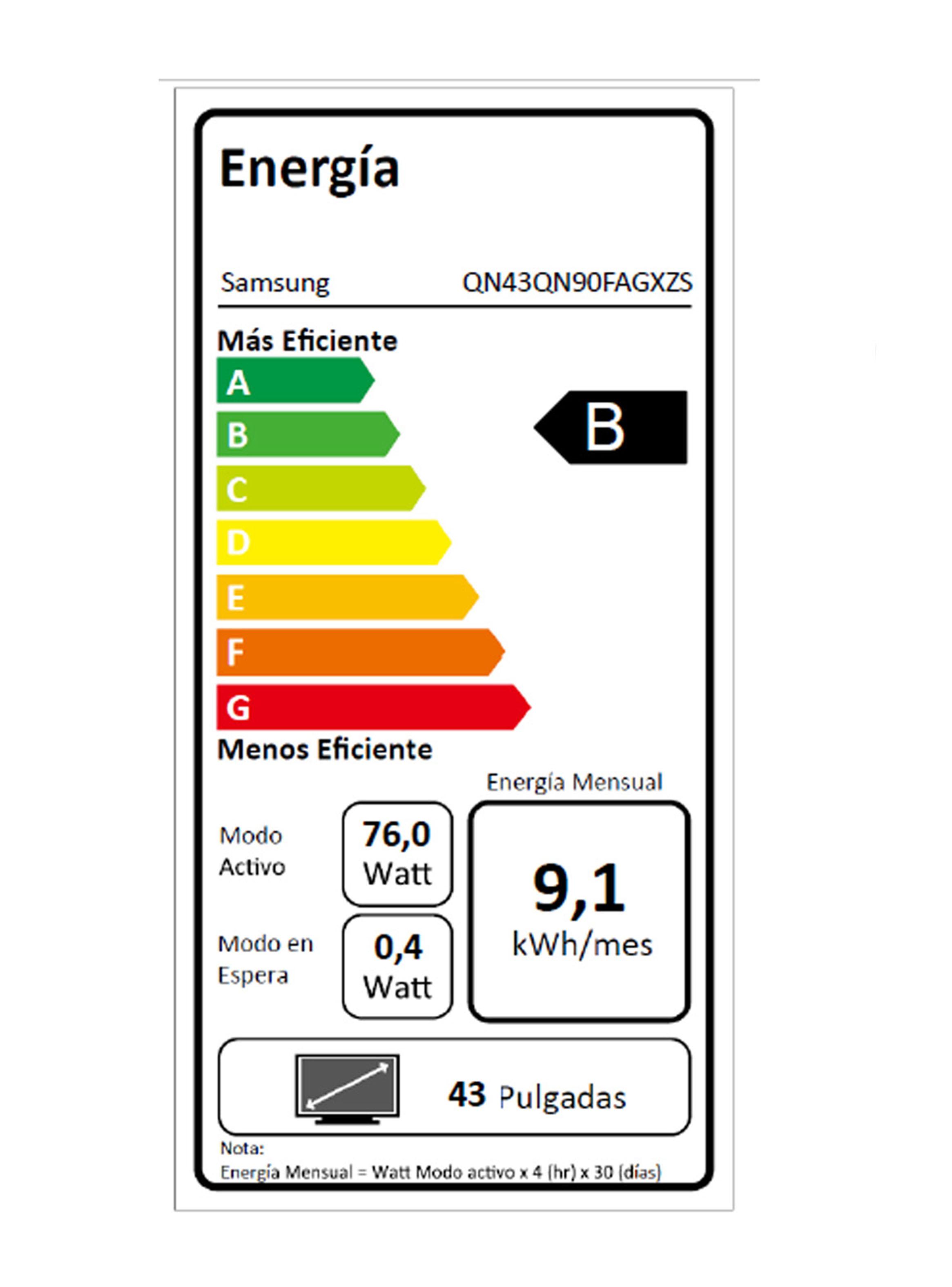 Neo QLED Mini LEDSmart TV 43'' 4K Vision AI QN90F 2025-8