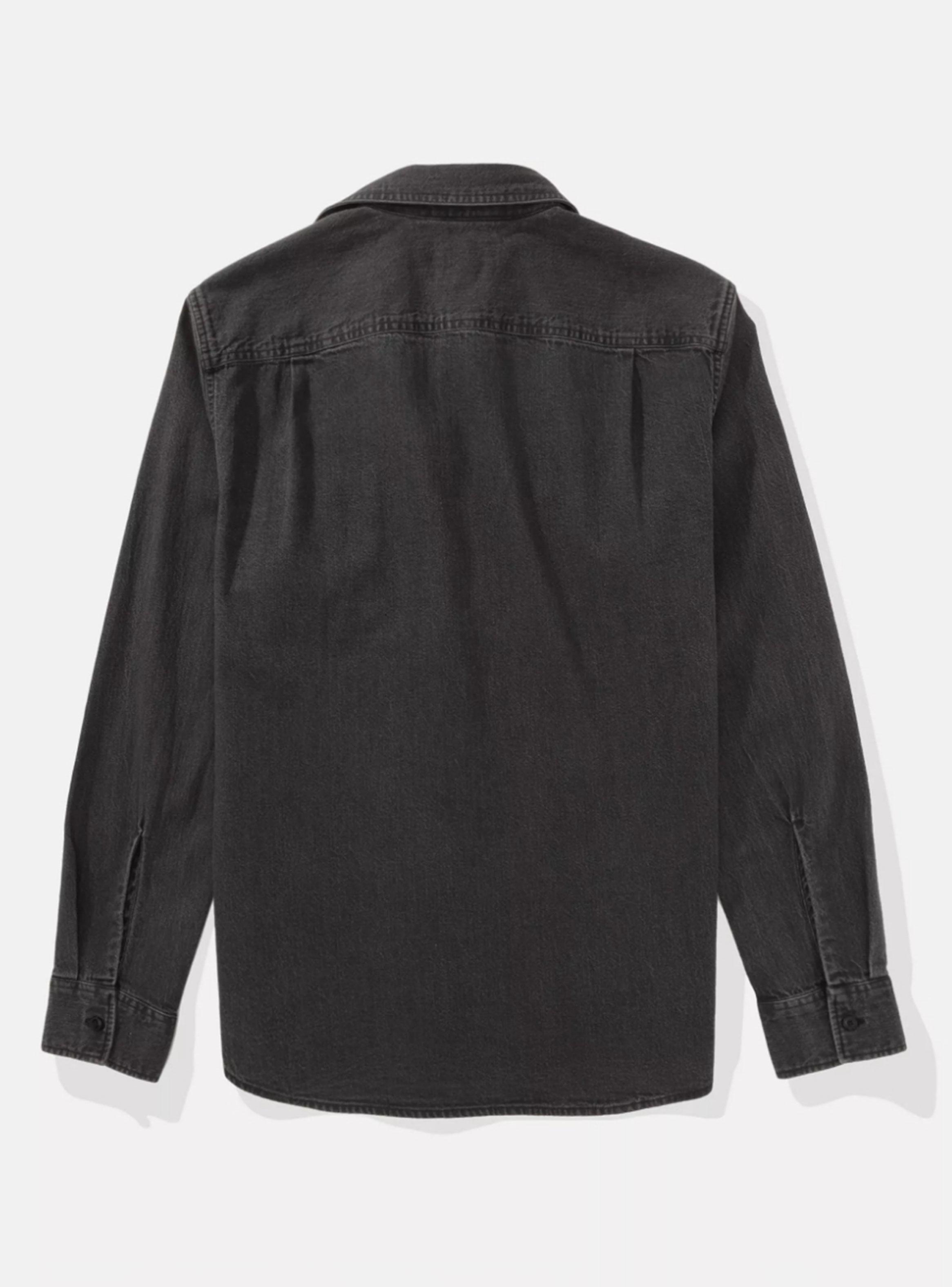 Camisa de denim con botones-3