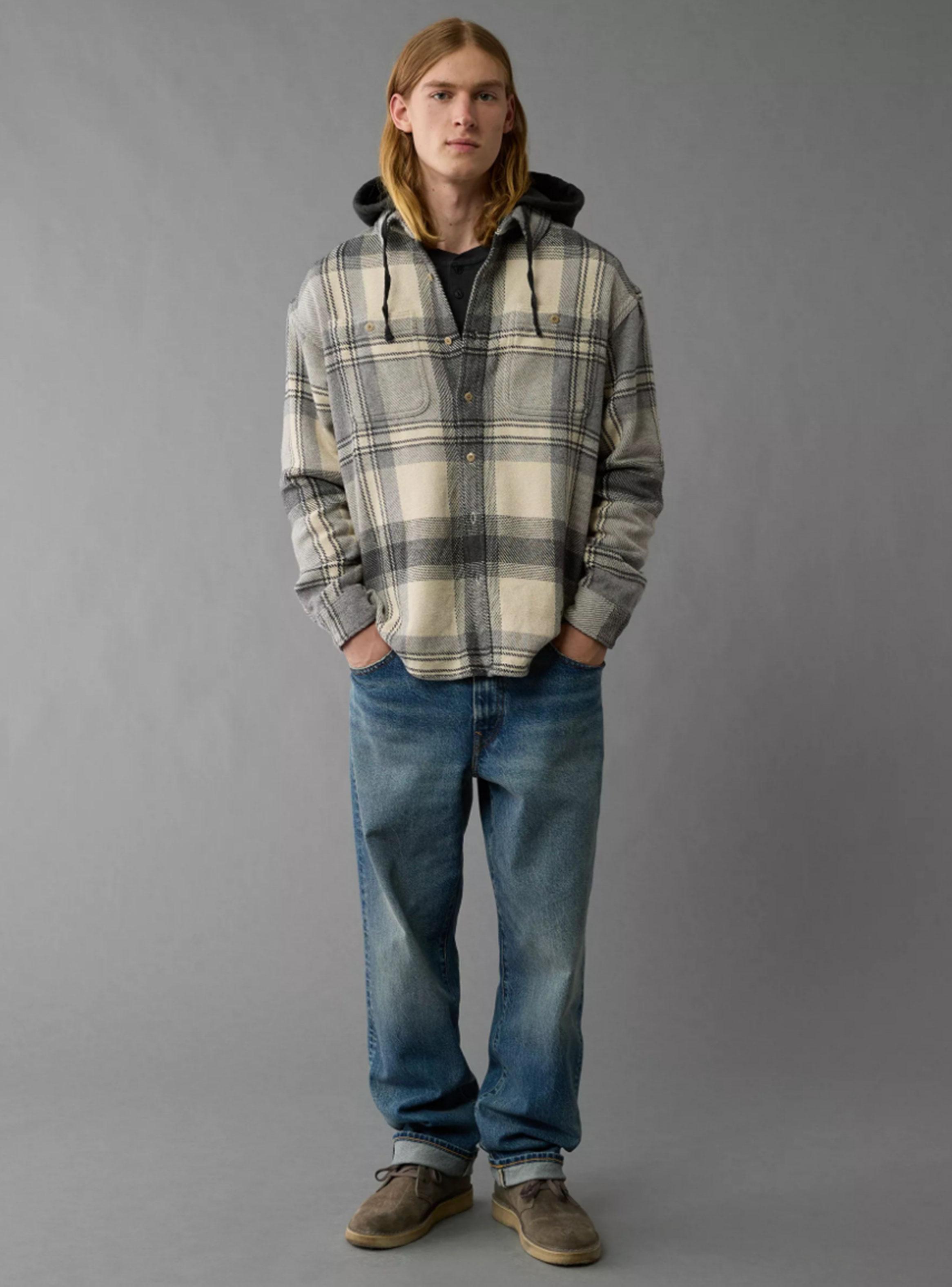 Camisa Cuadrille con capucha-2