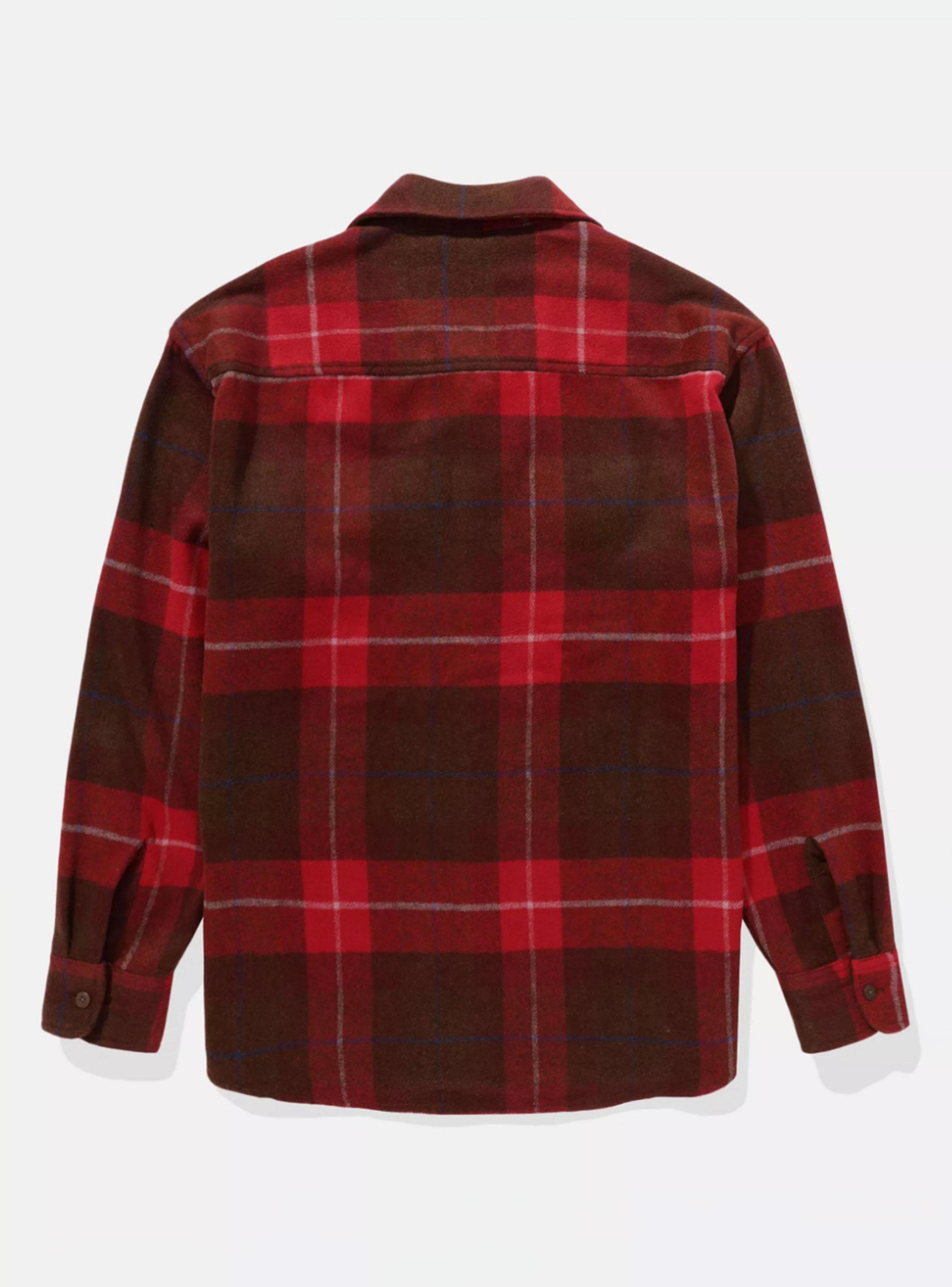 Camisa de Flannel para Usar Junto a la Chimenea-3