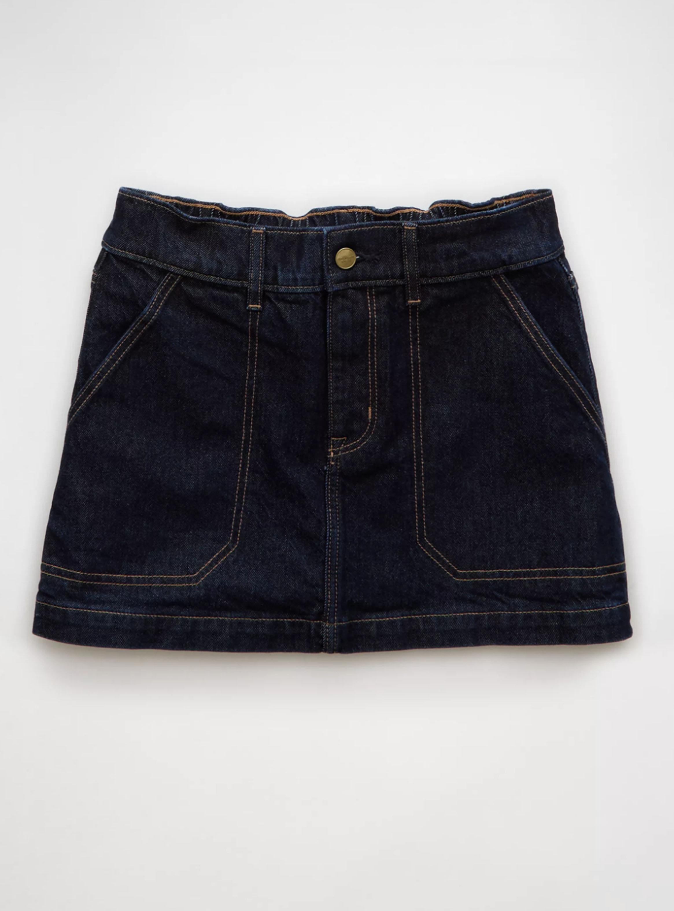 Falda Ae Mini Denim-4