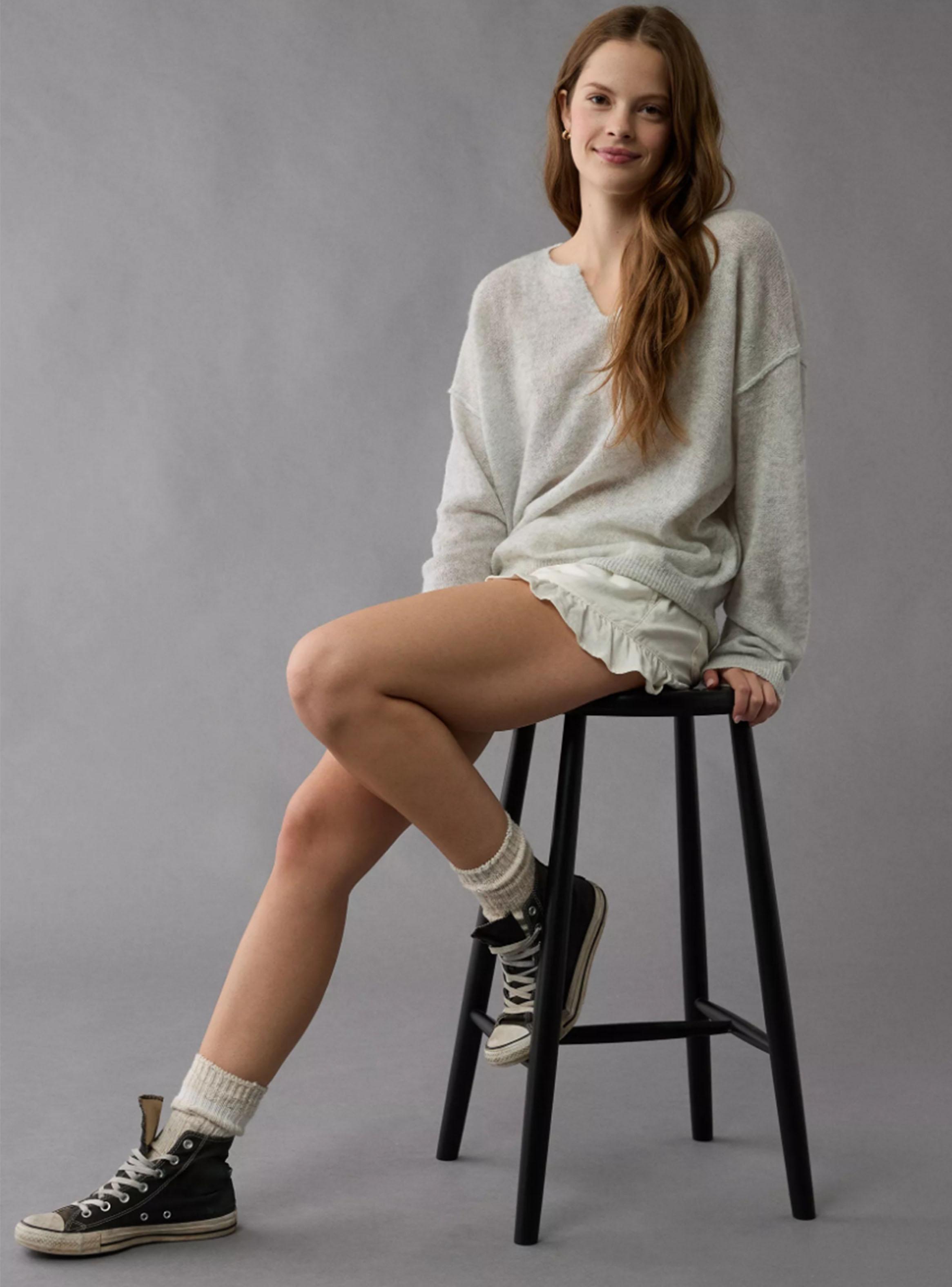 Sweater Whoa So Soft Cuello V-2