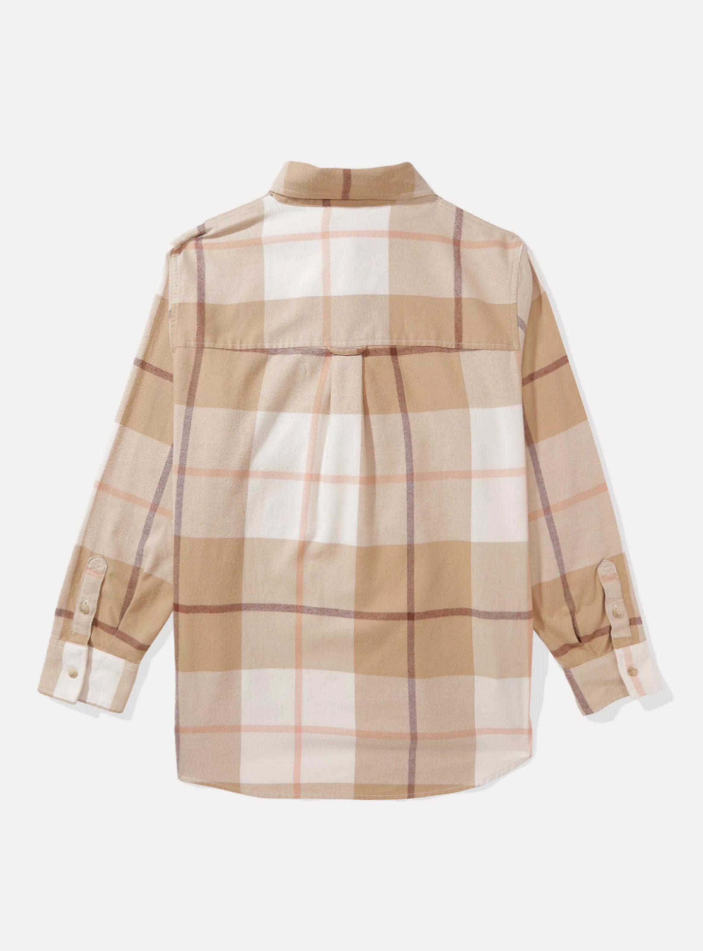Camisa Flannel Extragrande Escocés-3