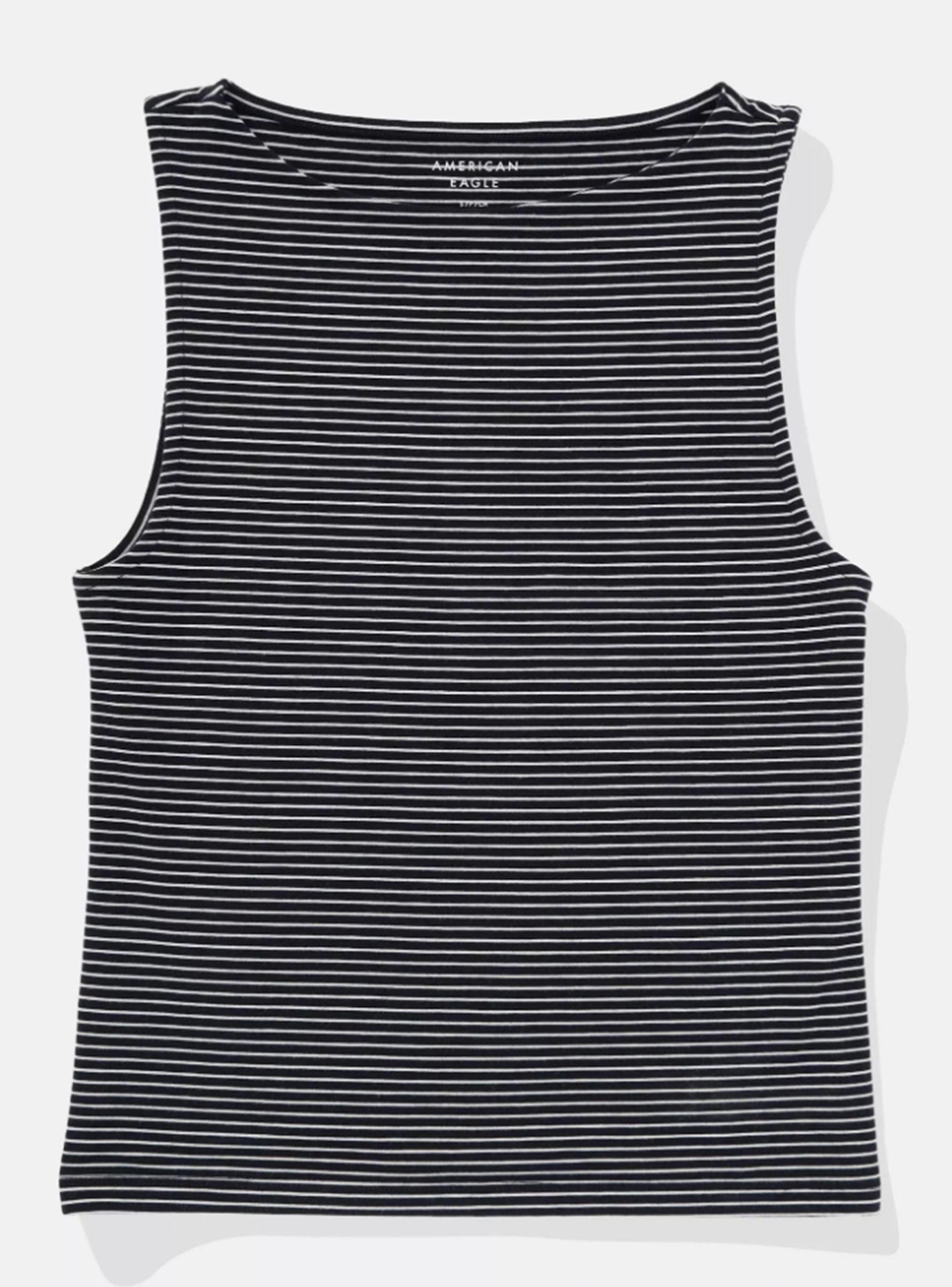 Polera sin Mangas Elasticada-2