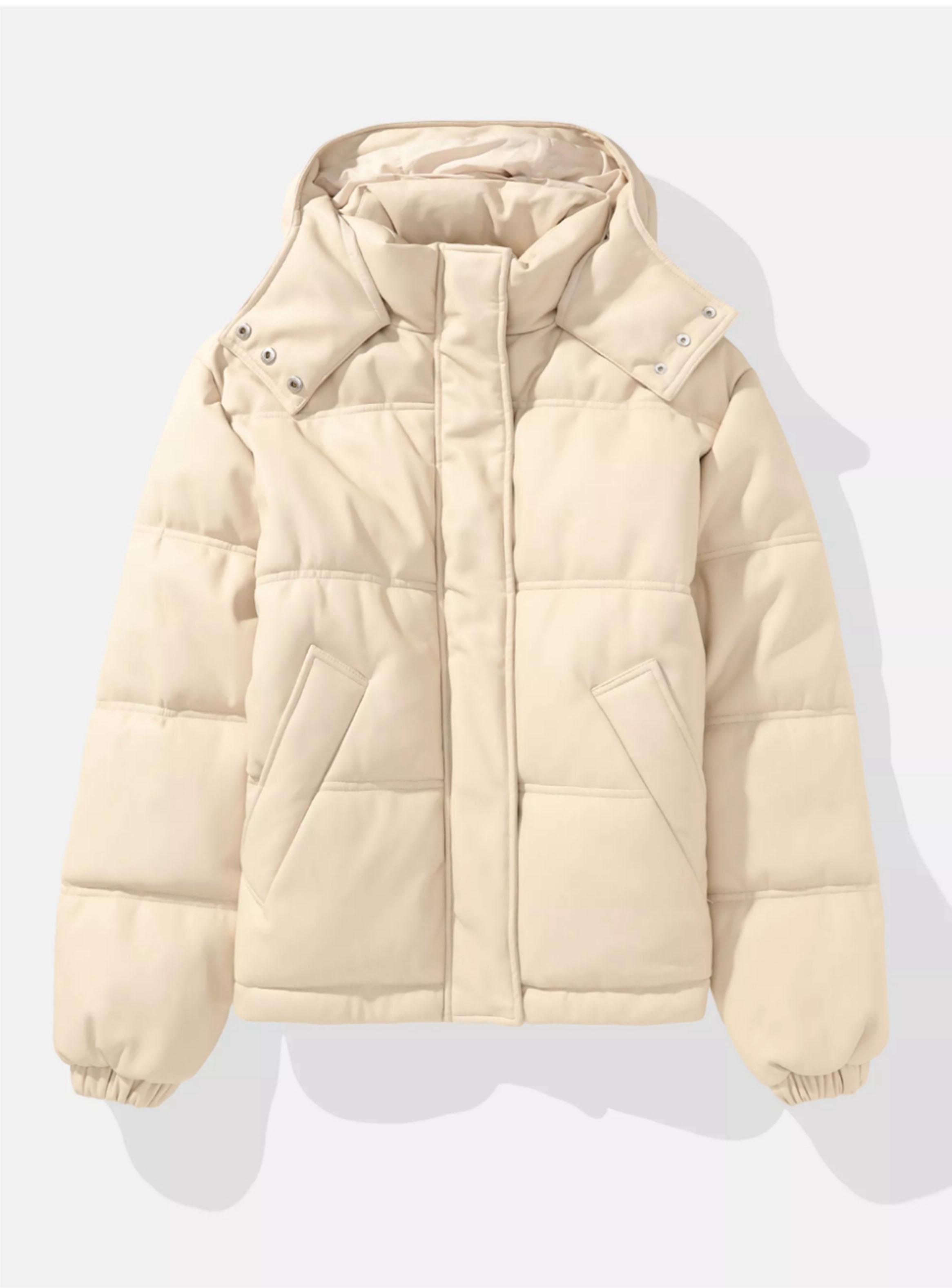 Chaqueta Acolchada de Cuero Vegano-2
