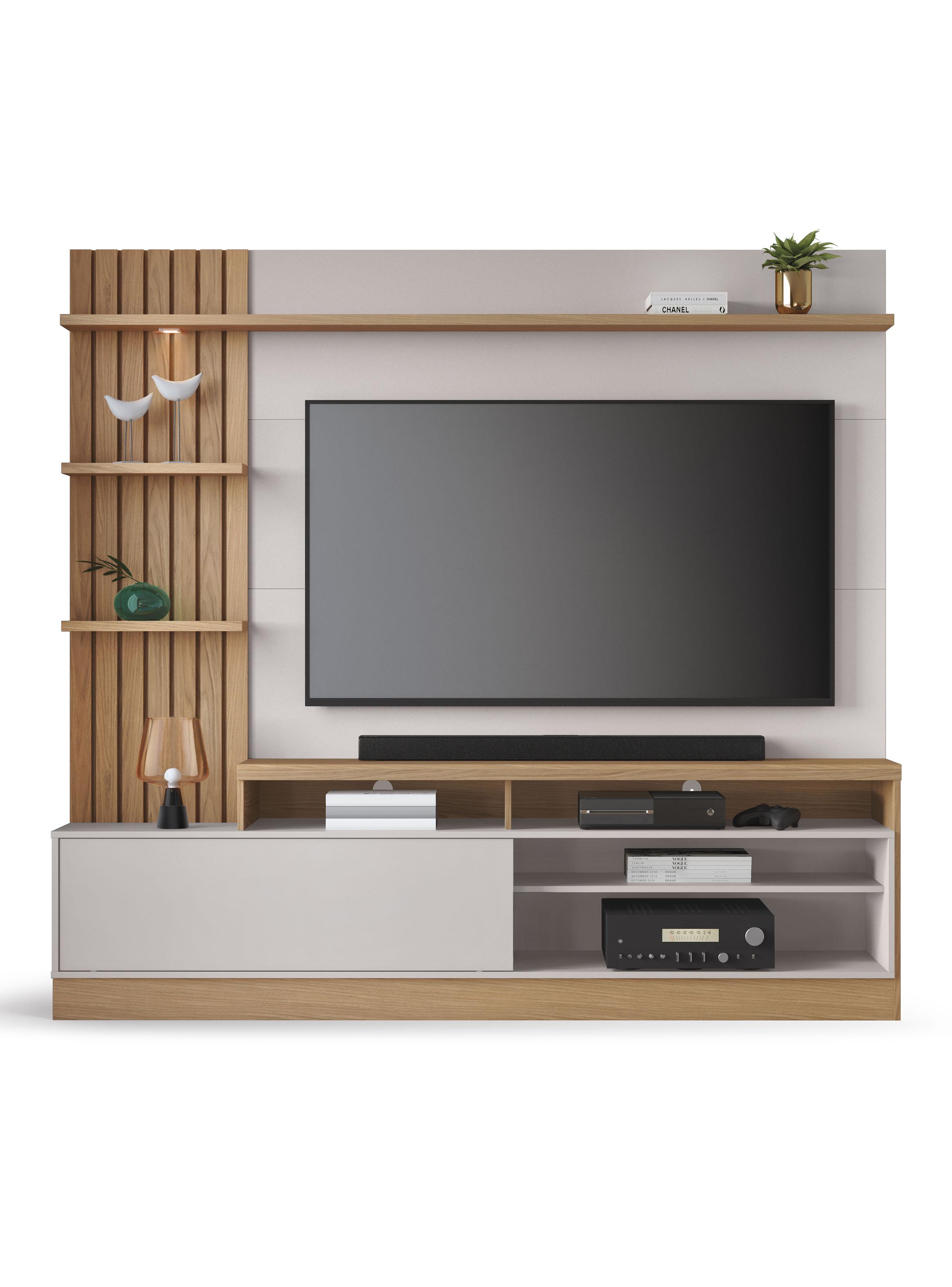 Home TV Macejo 65" 1 Puerta Café-2